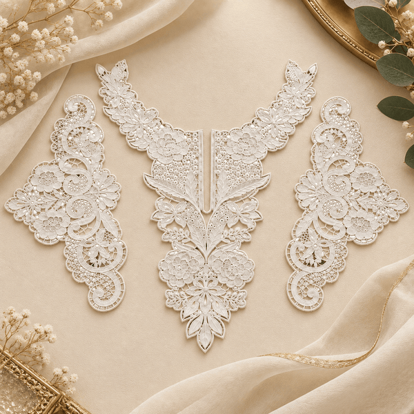 Designer Neckline Patches