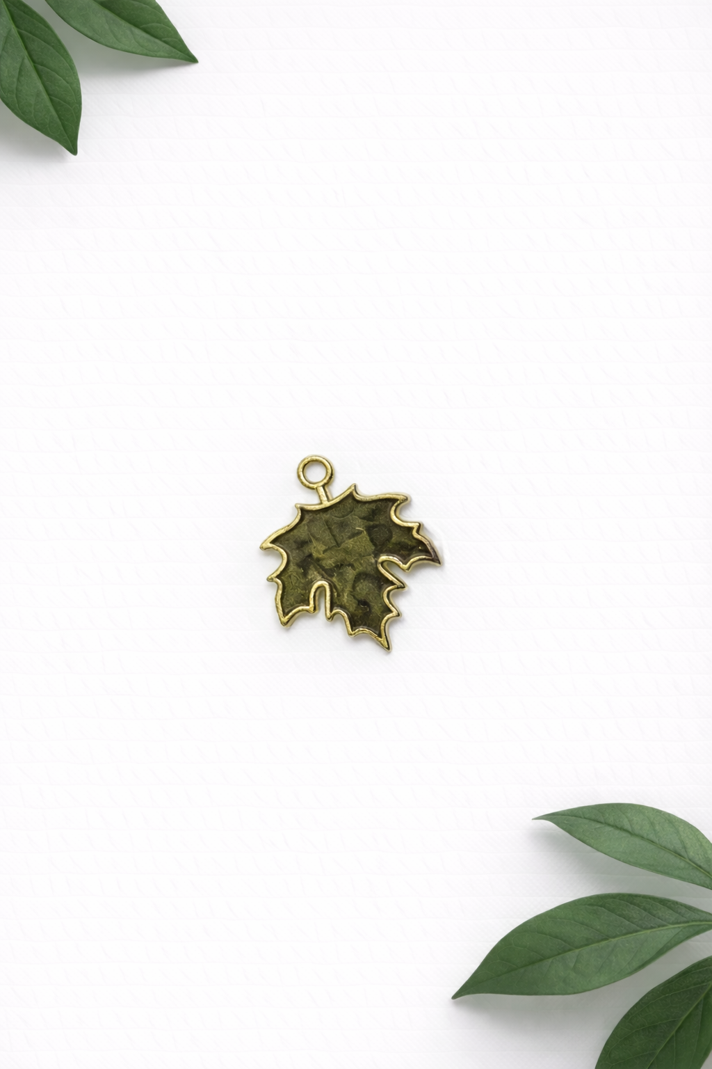 Modern Leaf Shape Stylish Button - ( B007 )