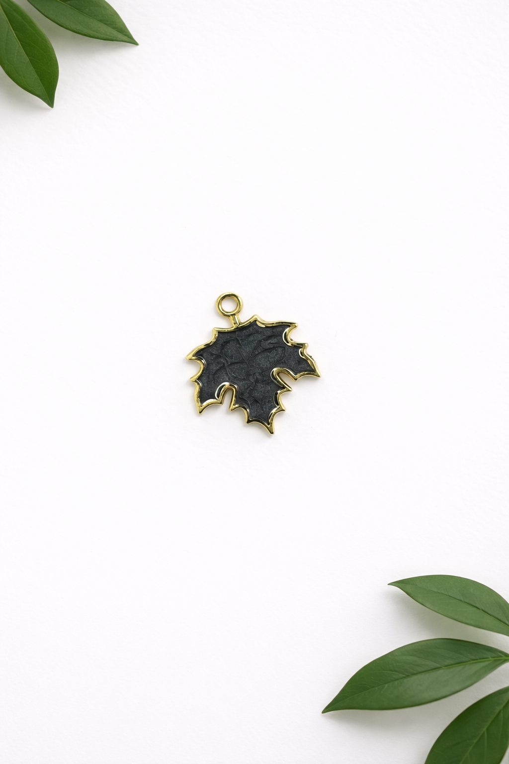 Modern Leaf Shape Stylish Button - ( B007 )