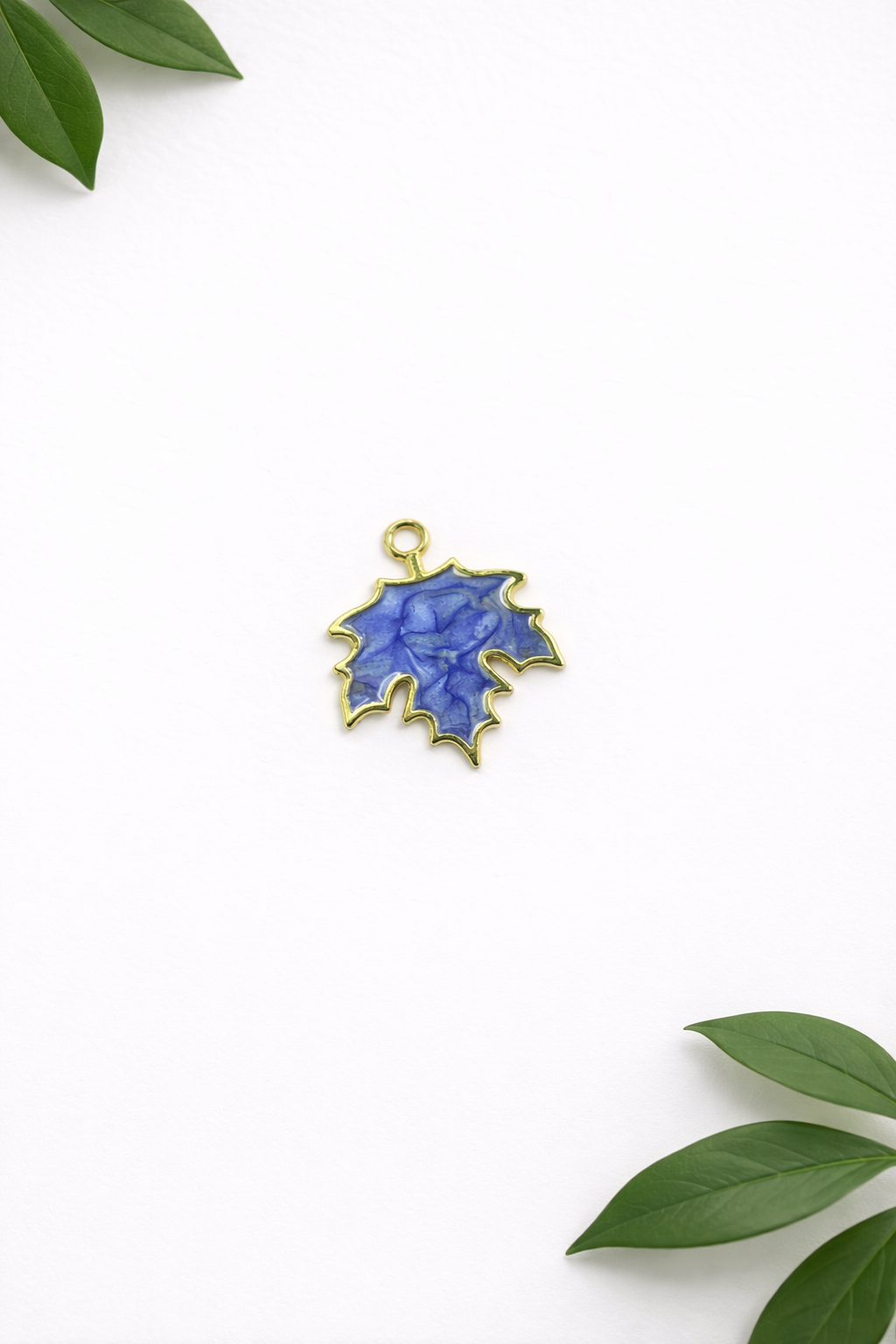 Modern Leaf Shape Stylish Button - ( B007 )