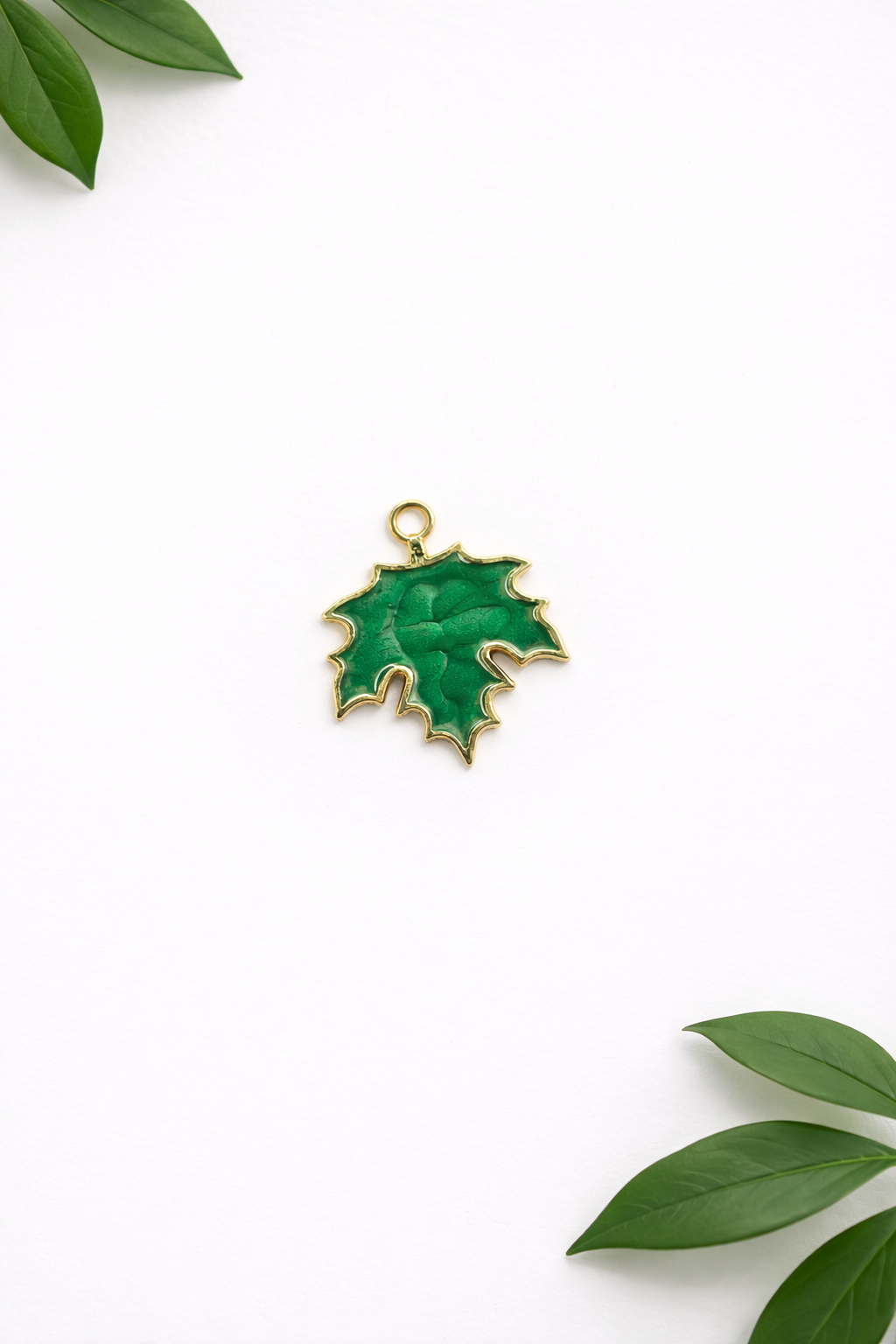 Modern Leaf Shape Stylish Button - ( B007 )