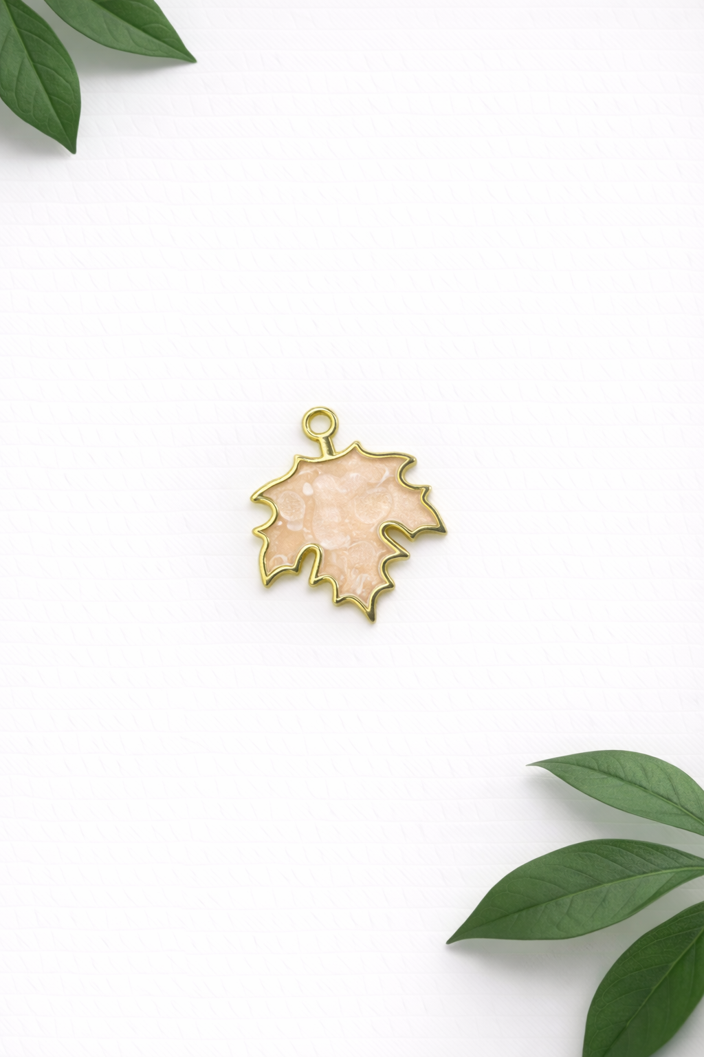 Modern Leaf Shape Stylish Button - ( B007 )
