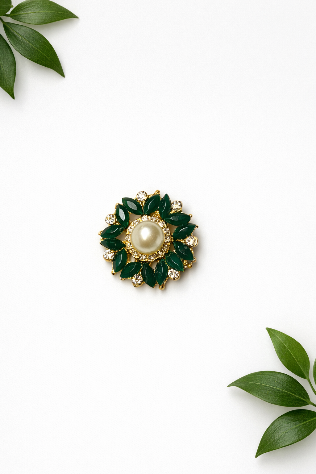 Modern Fancy + Pearl Button - ( B009 ) – Ghousia Lace