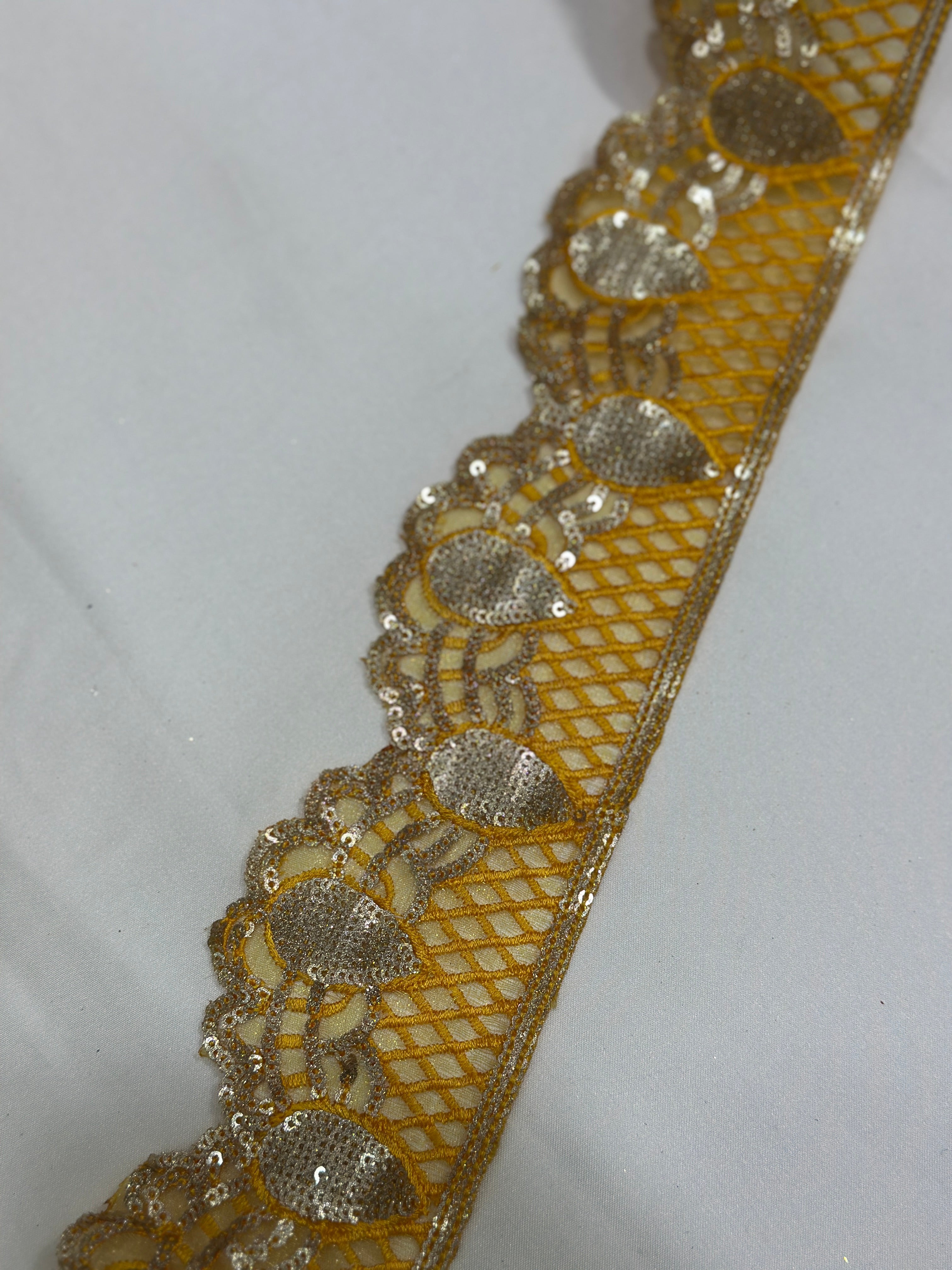 Indian Fancy Border Lace - ( L028 )