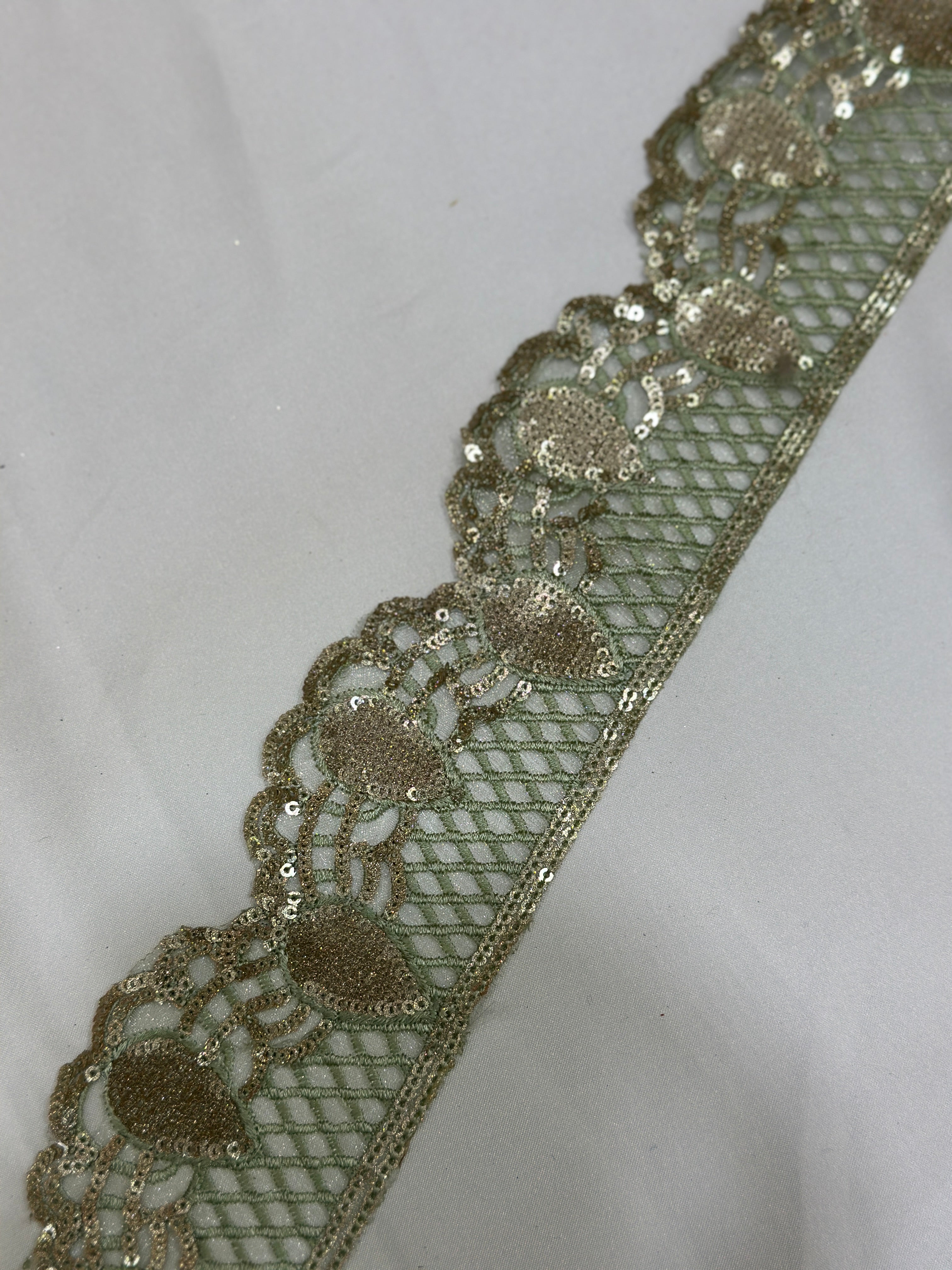 Indian Fancy Border Lace - ( L028 )