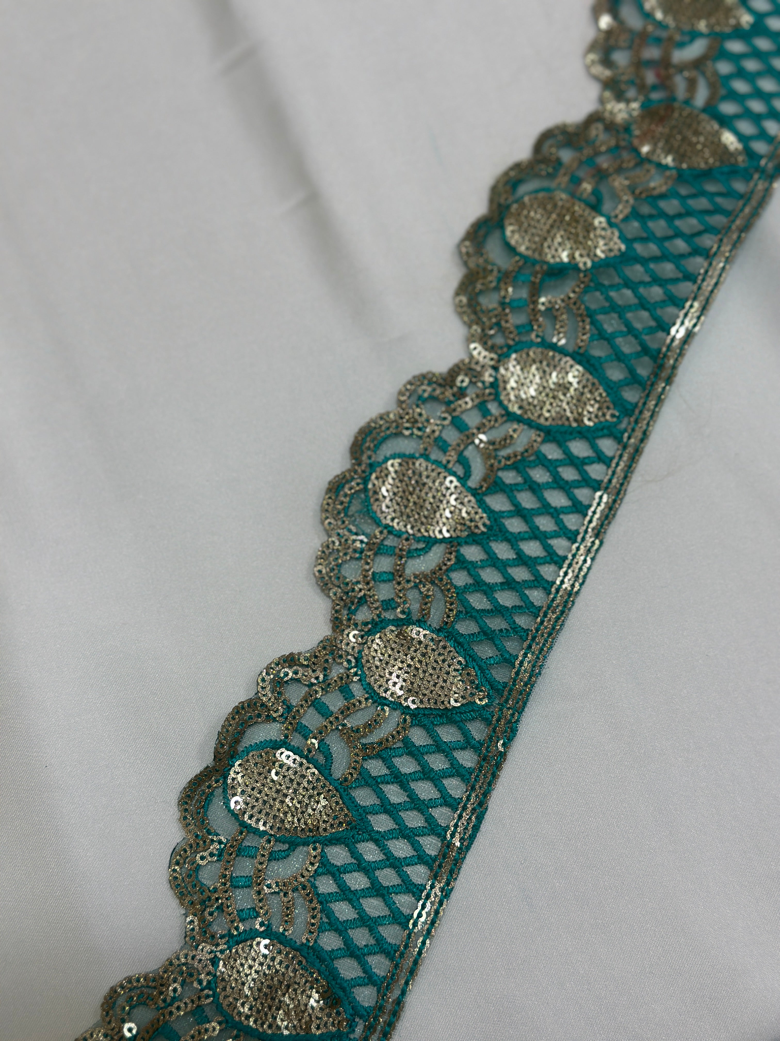 Indian Fancy Border Lace - ( L028 )