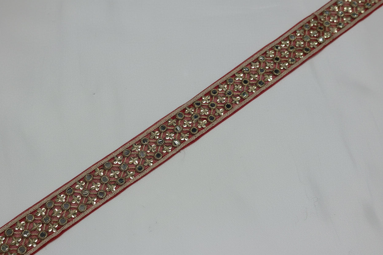Indian Zarri Border Lace - ( L022 )