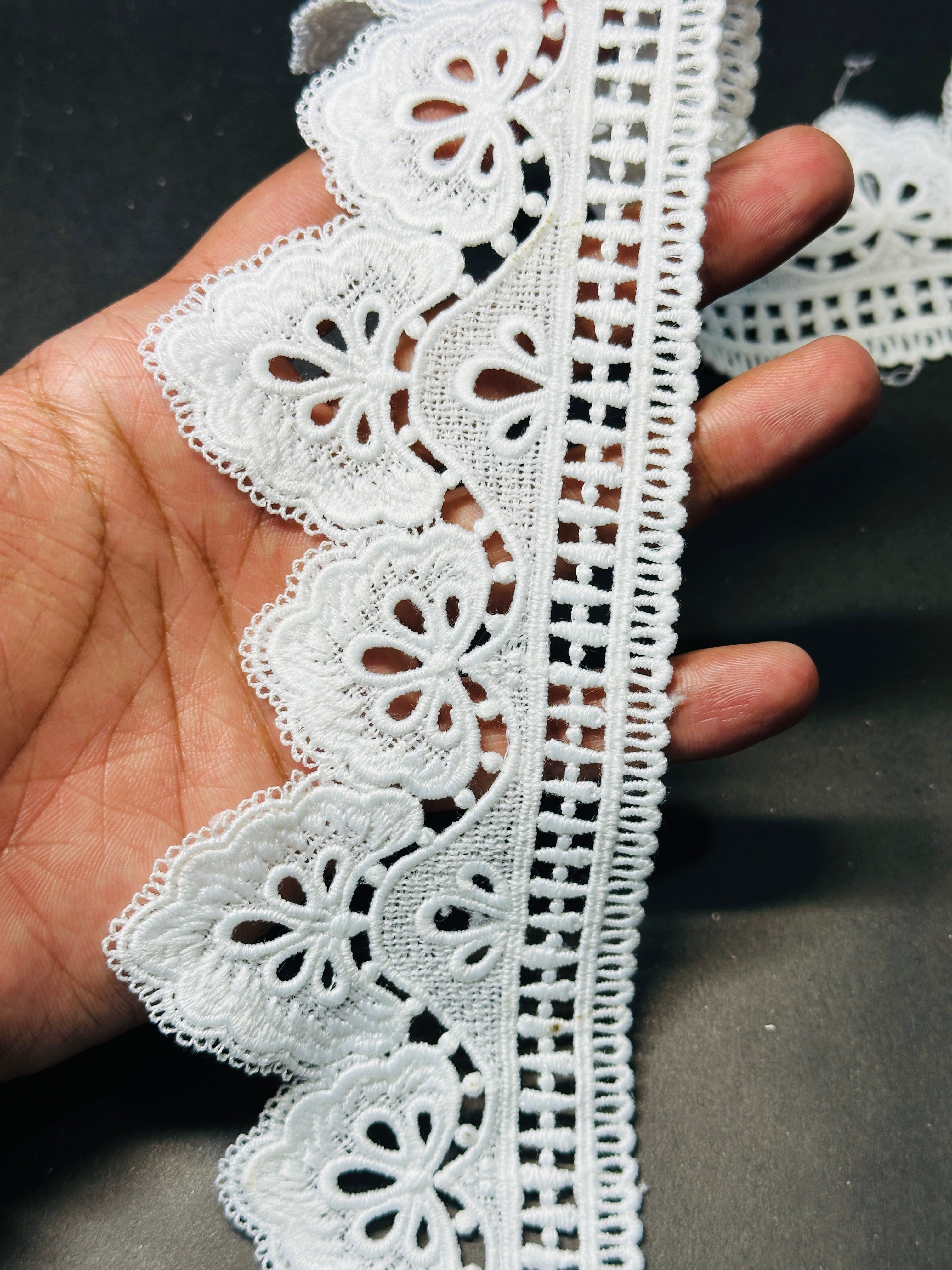 Designer Milky Lace - ( L164 )