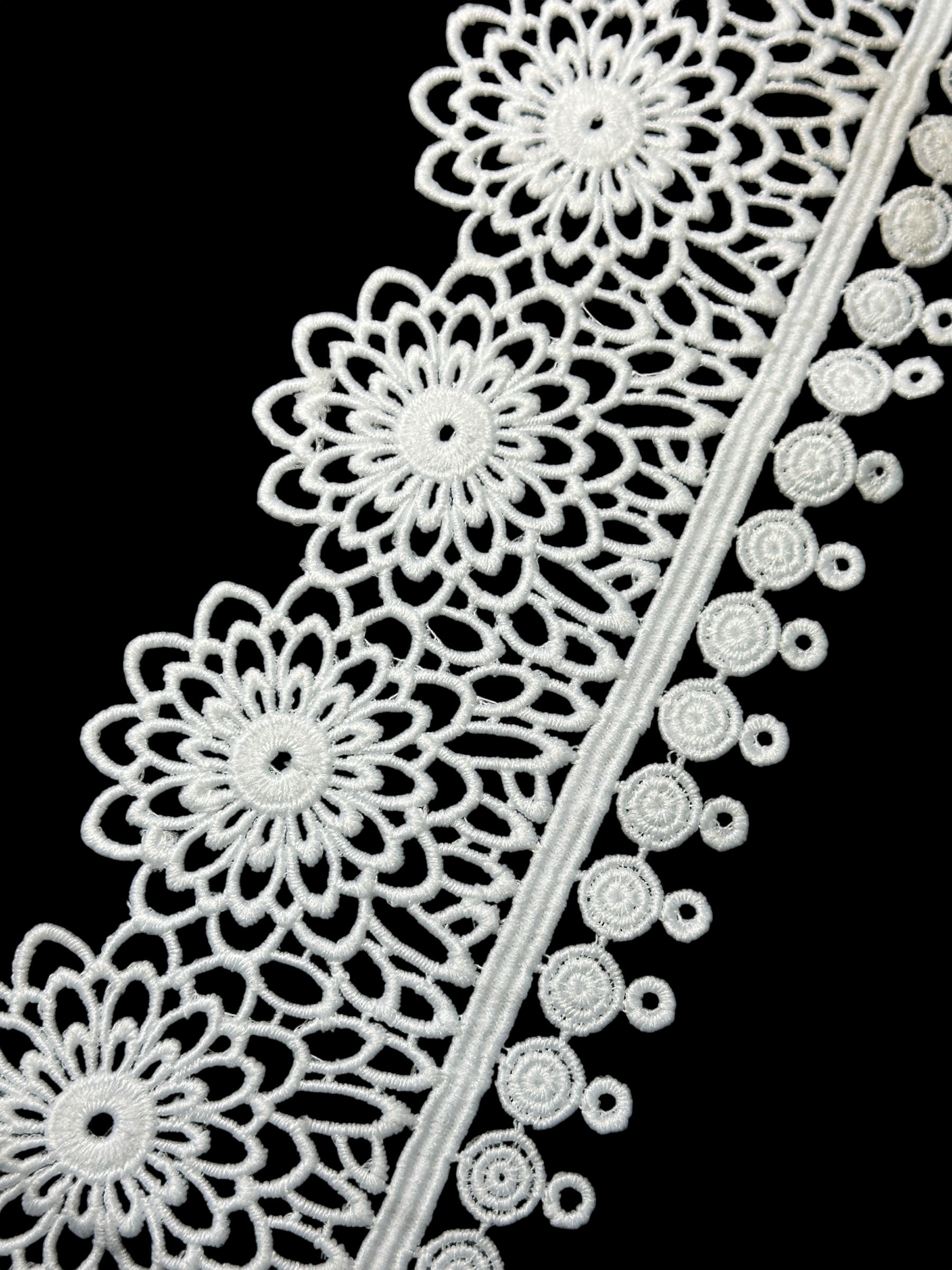 Designer Milky Lace - ( L166 )