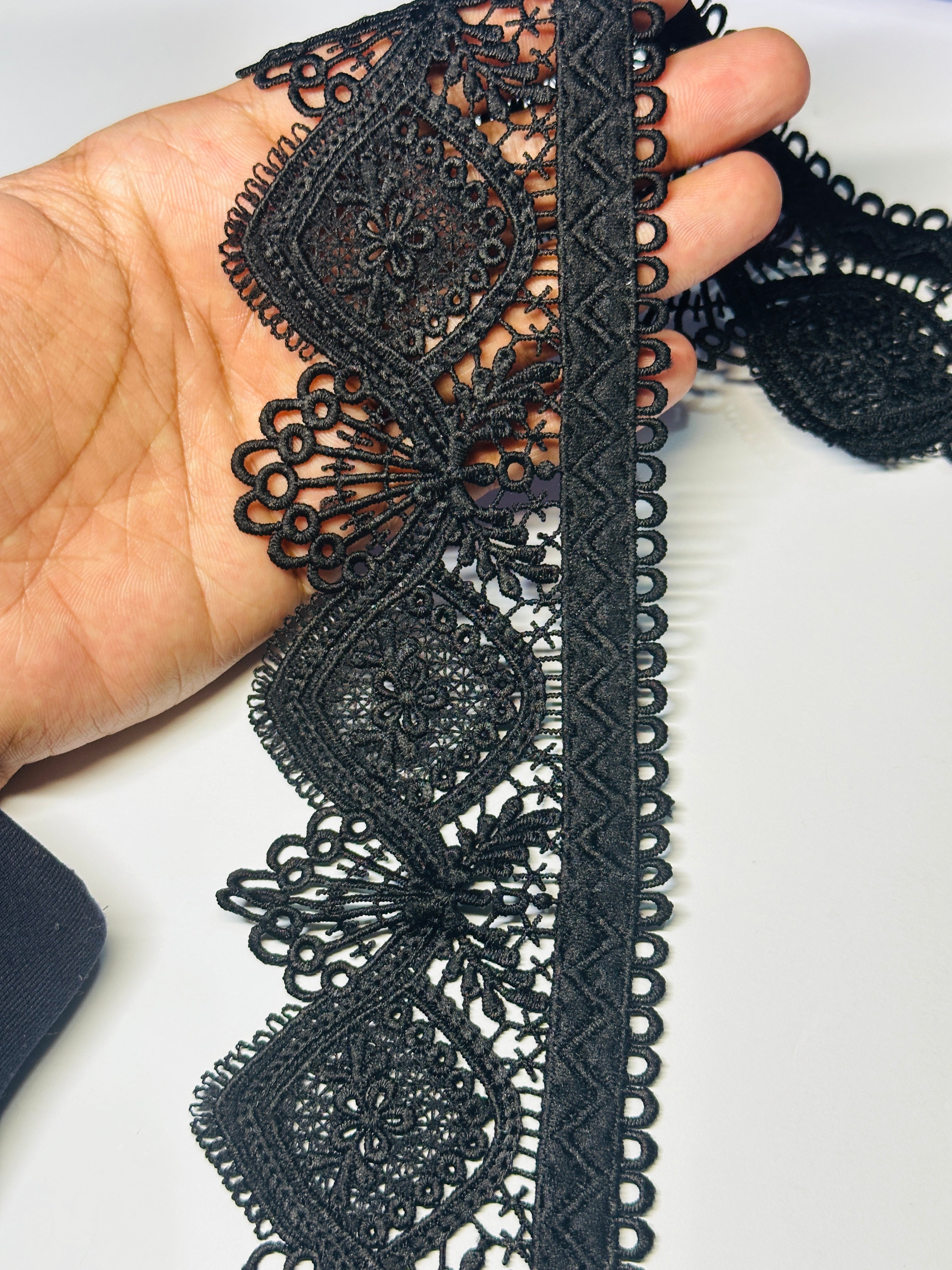 Milky Lace - Black - ( L183 )