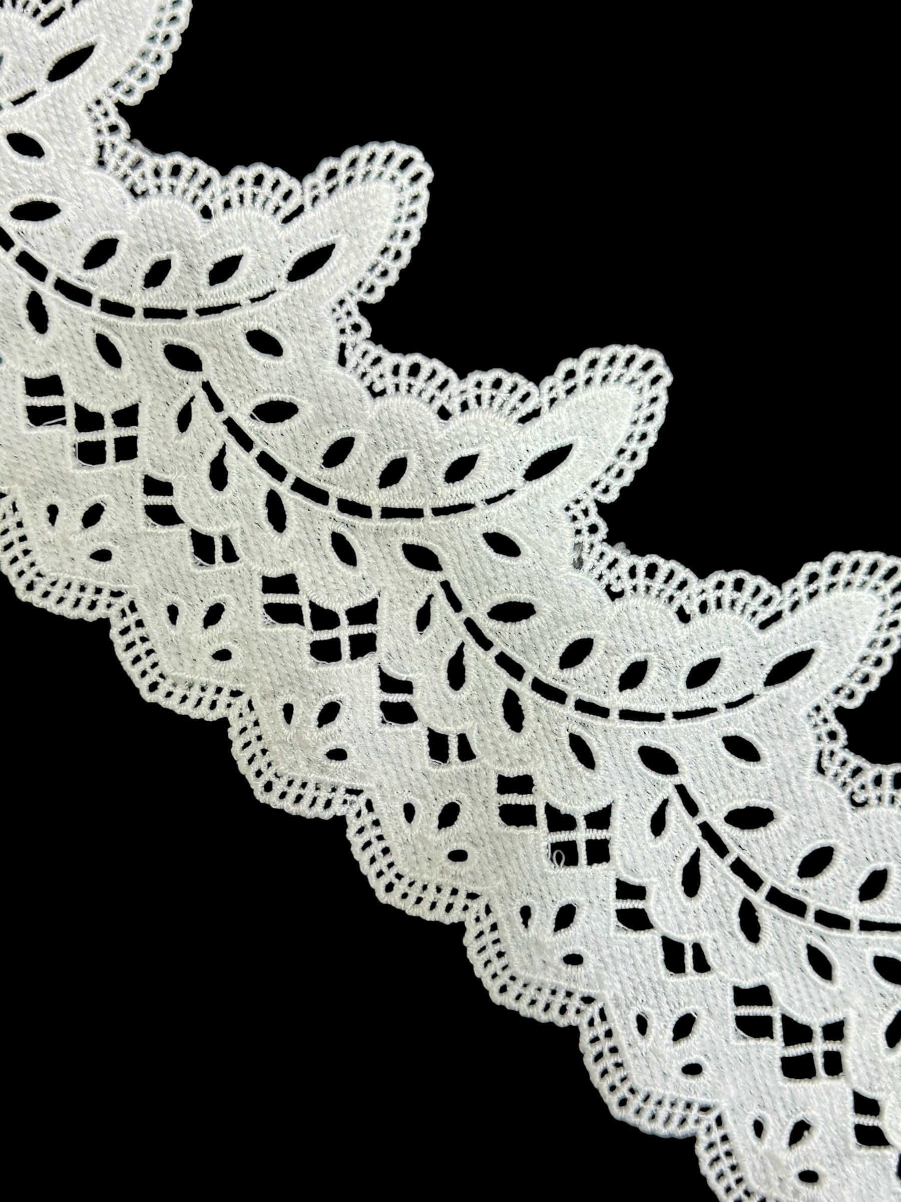 Designer 3D Milky Lace - ( L245 )