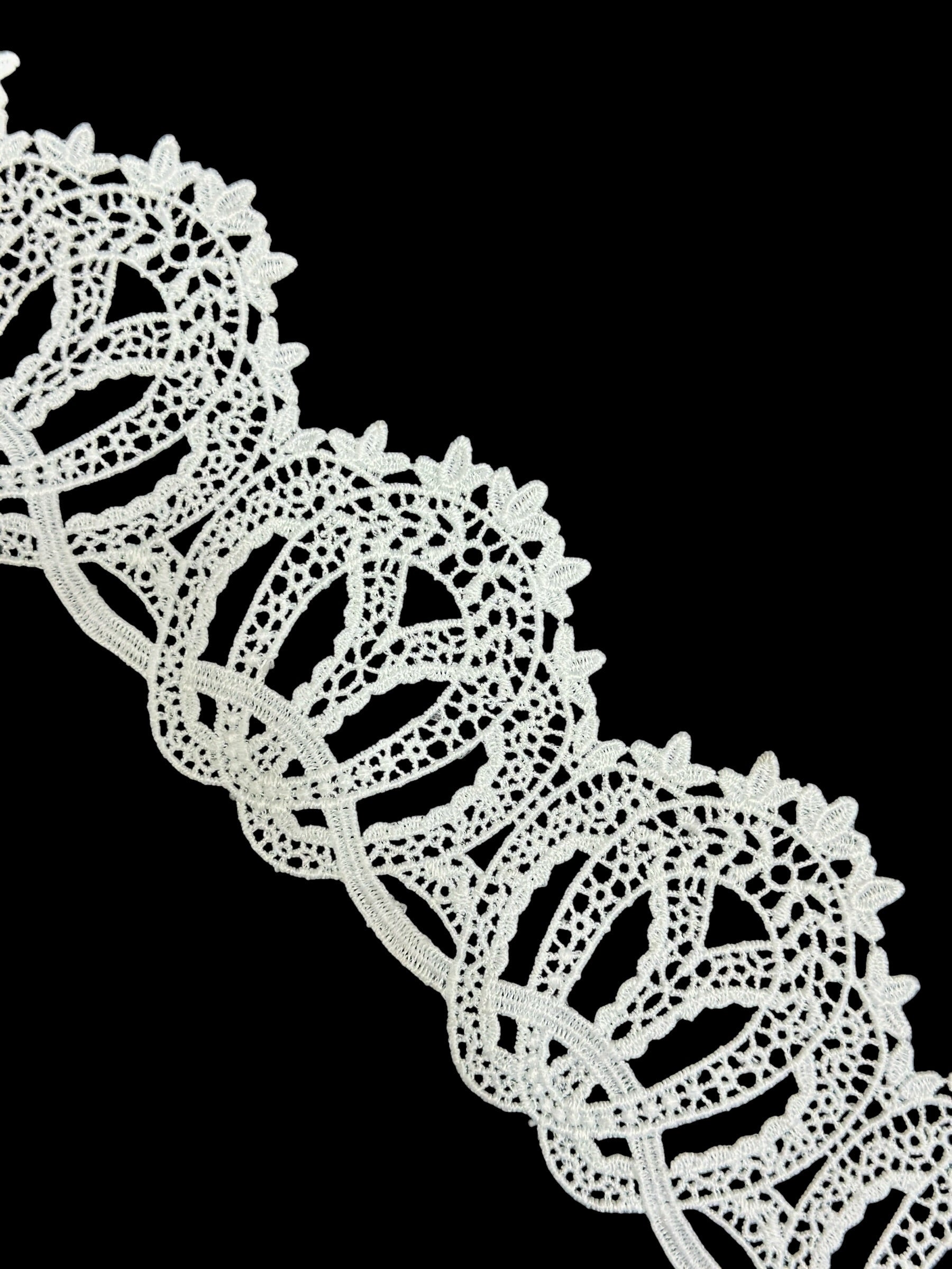Designer 3D Milky Lace - ( L247 )