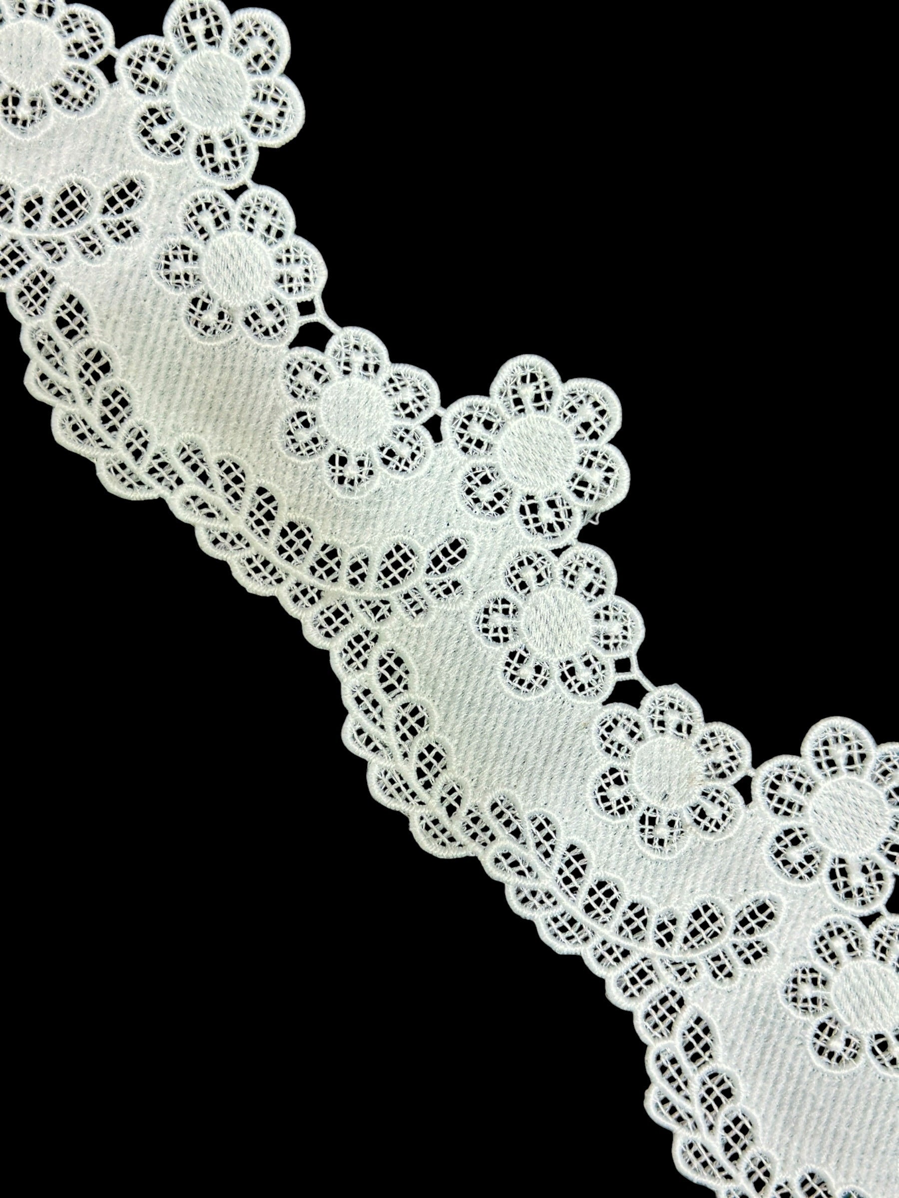 Designer 3D Milky Lace - ( L248 )