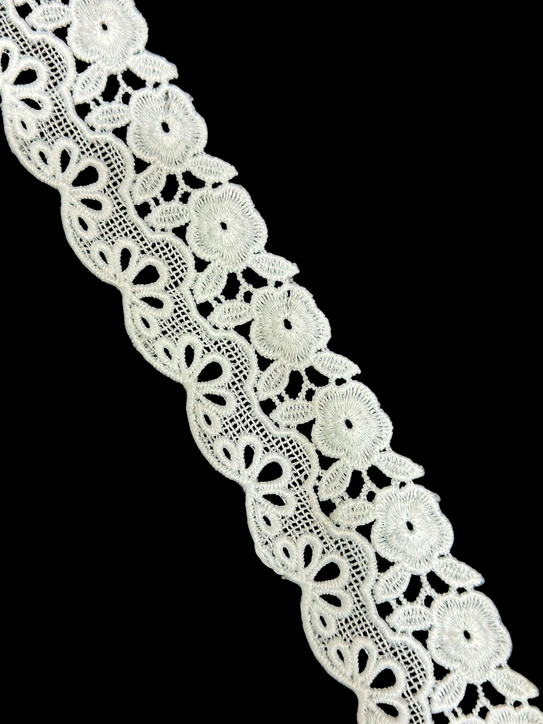 Designer 3D Milky Lace - ( L253 )