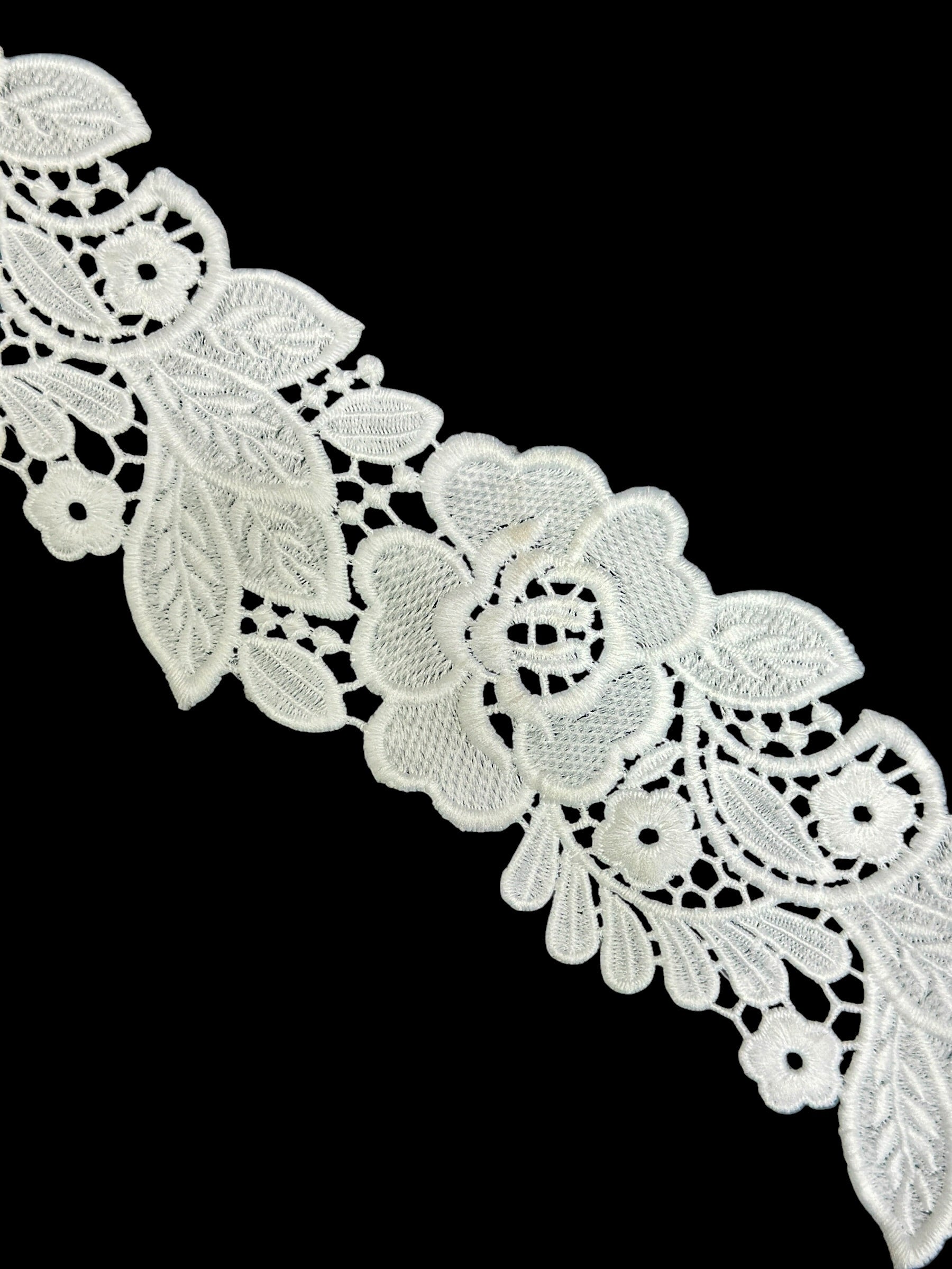 Designer 3D Milky Lace - ( L256 )
