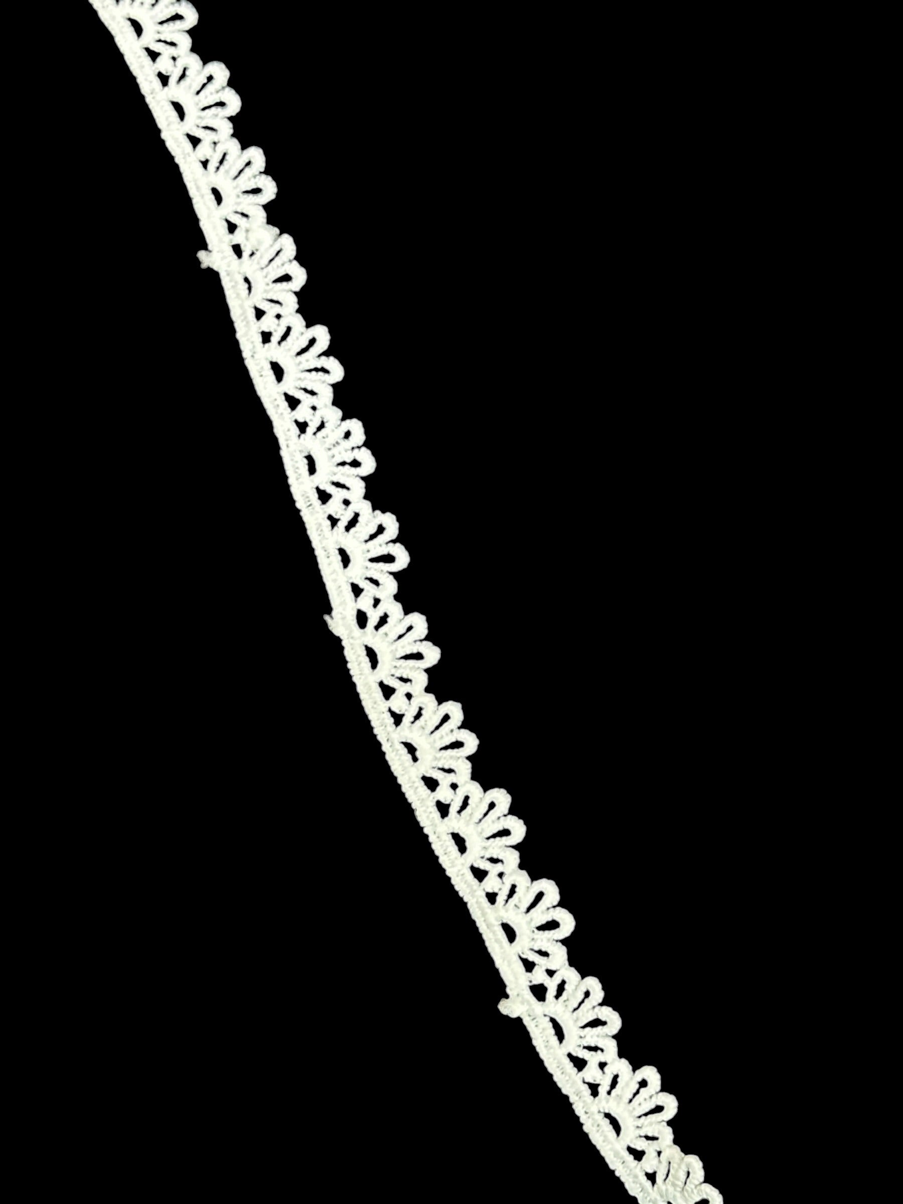 Milky Lace / Dupatta Size - ( L312 )
