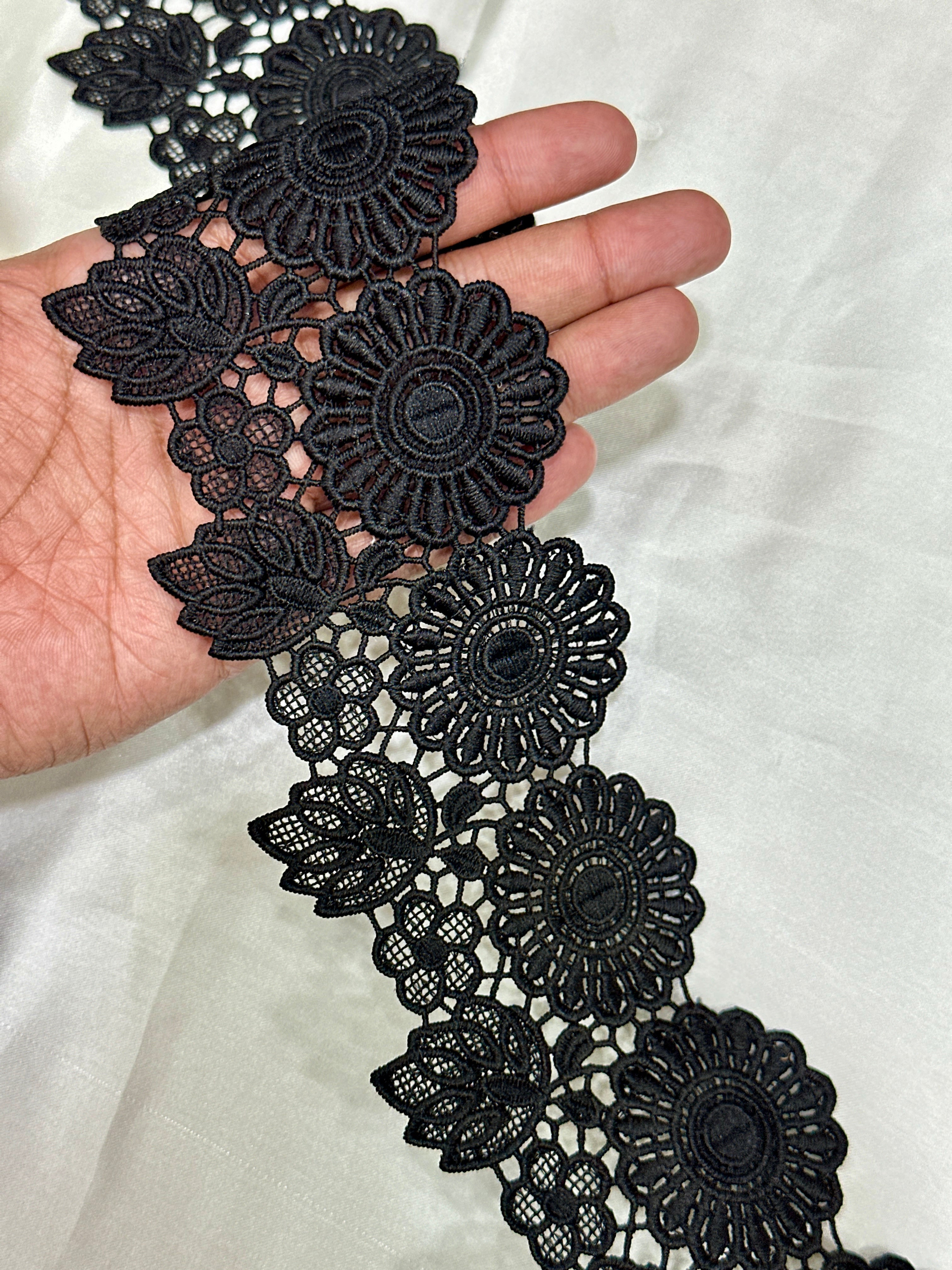 Milky Lace - Black - ( L326 )