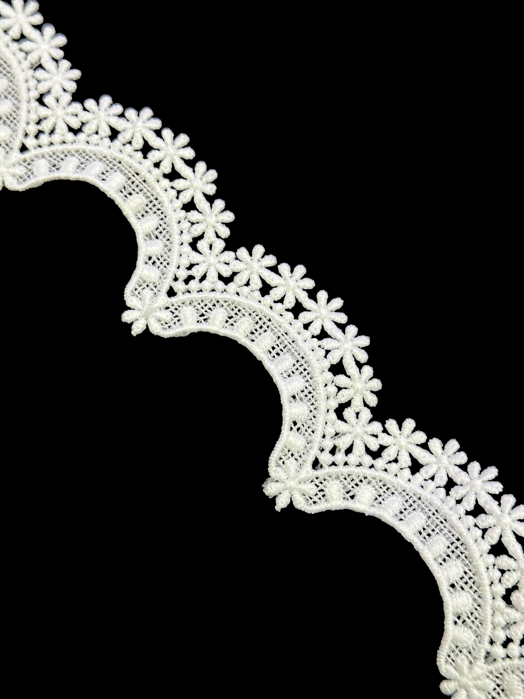🌿 Designer 3D Milky Lace - ( L390 )