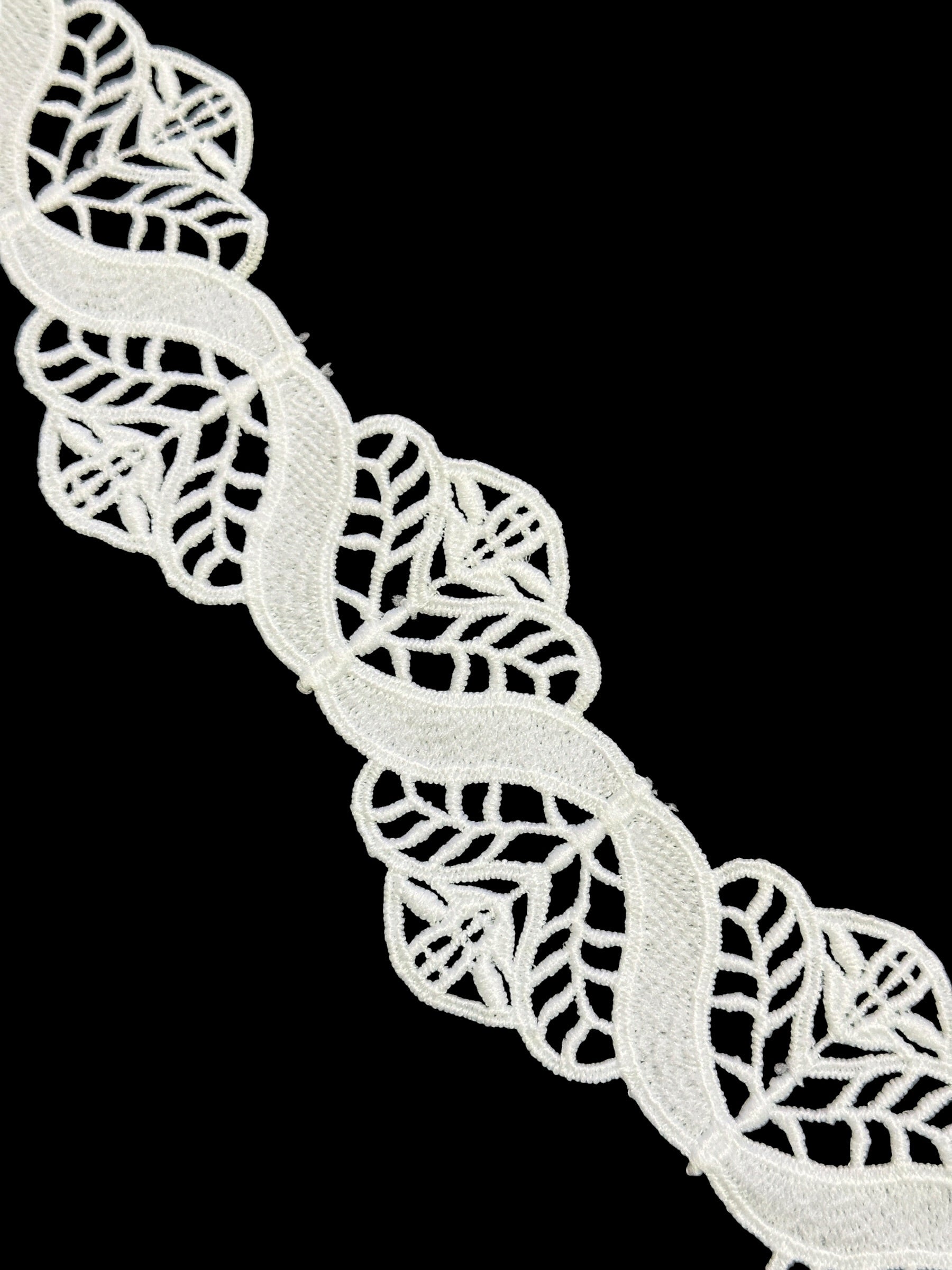 🌿 Designer 3D Milky Lace - ( L388 )