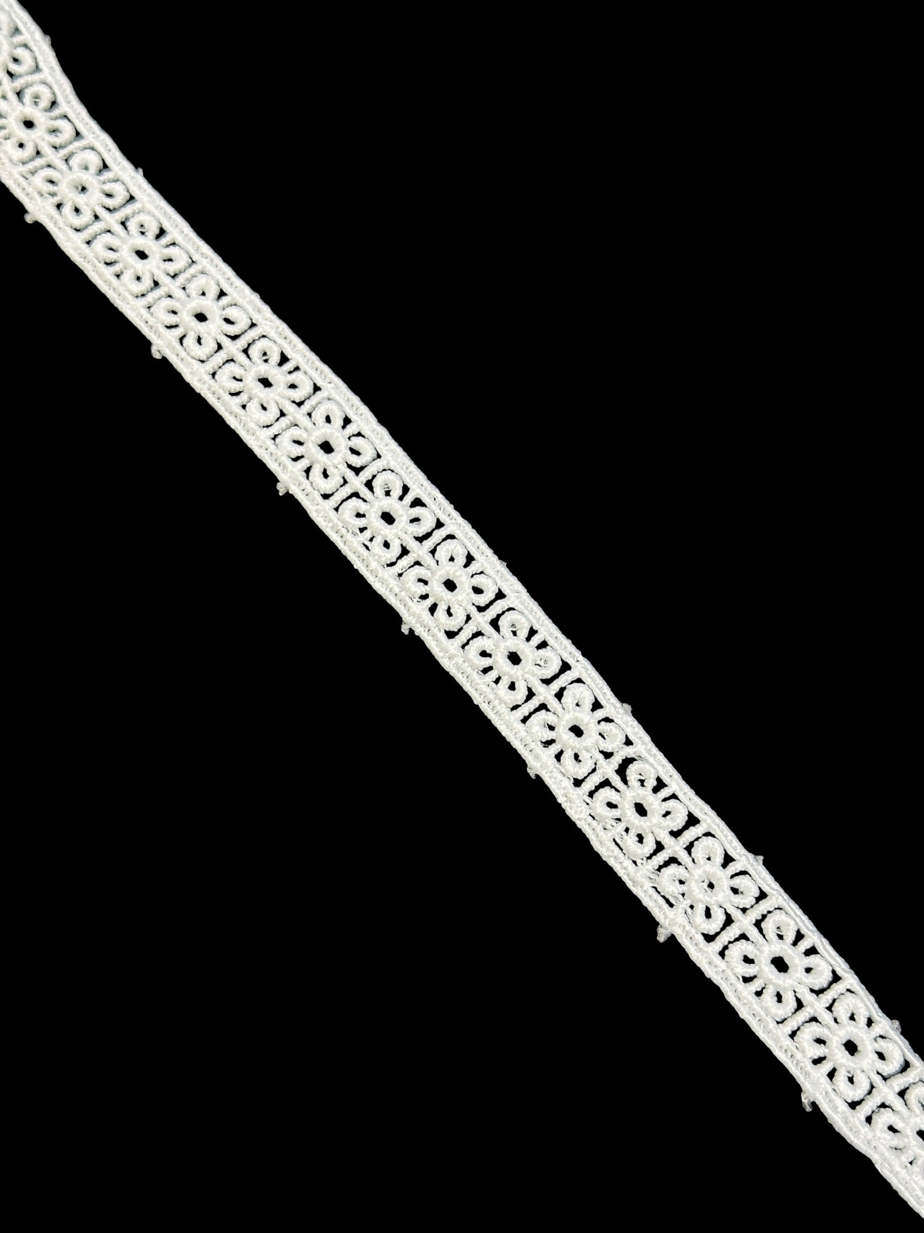 🌿 Milky Border Lace Feeta / Filling –  ( L422 )