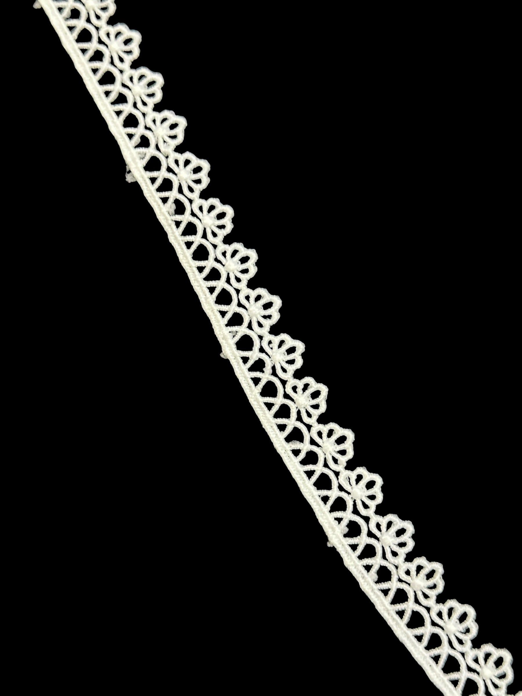 🌿Milky Lace / Dupatta Size - ( L428 )