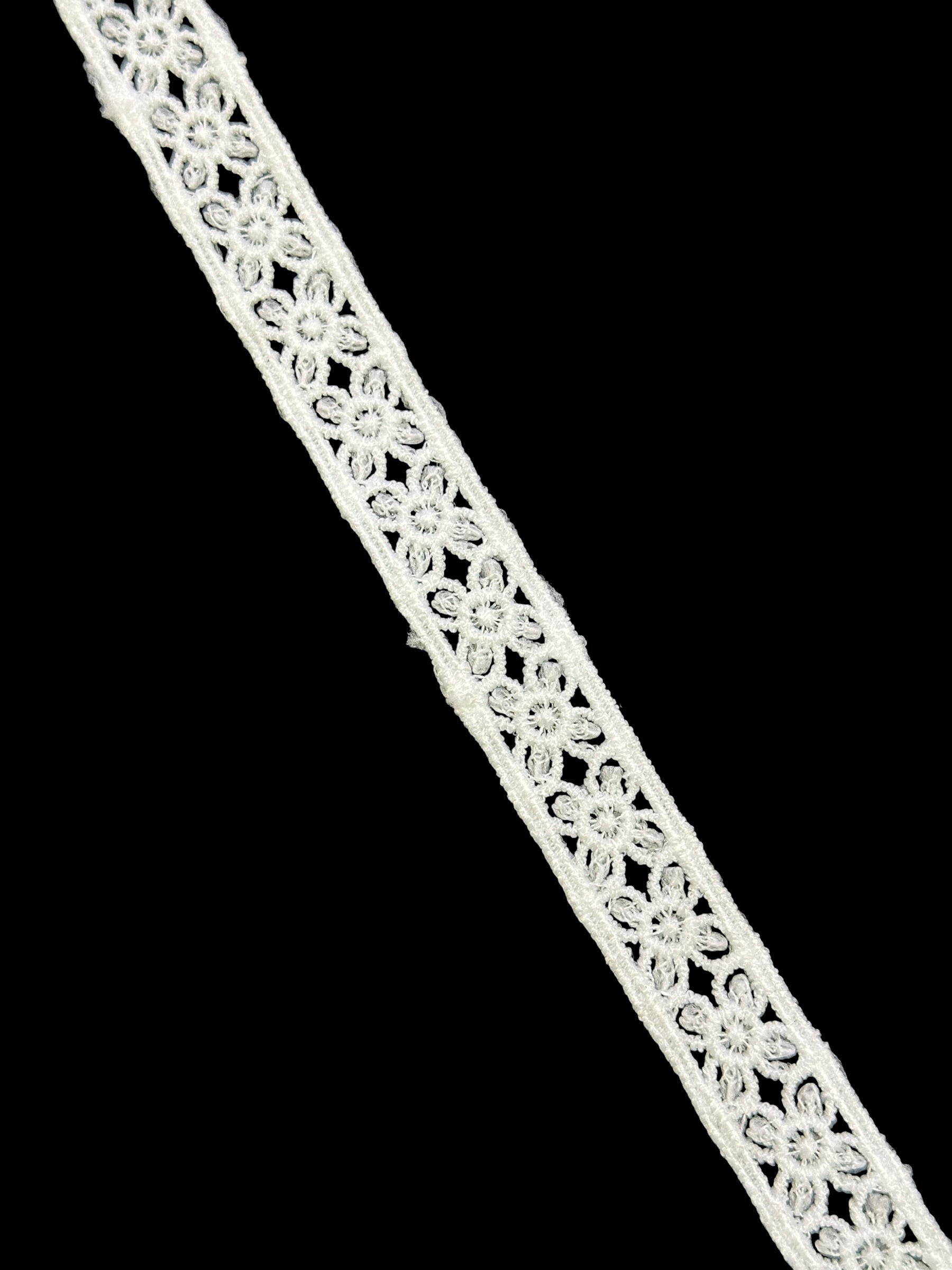 🌿 Milky Border Lace Feeta / Filling –  ( L417 )