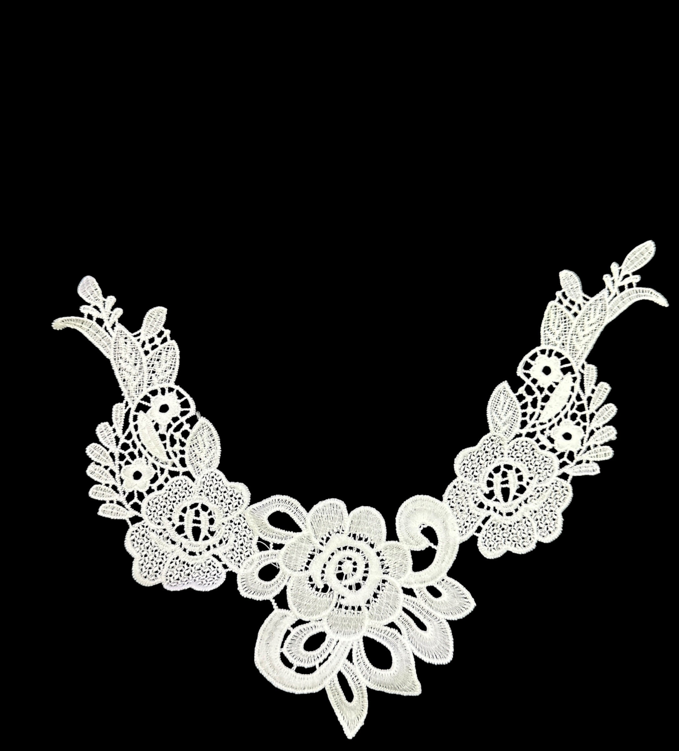 🎀 3D Designer Neckline Patch  - ( N001 )