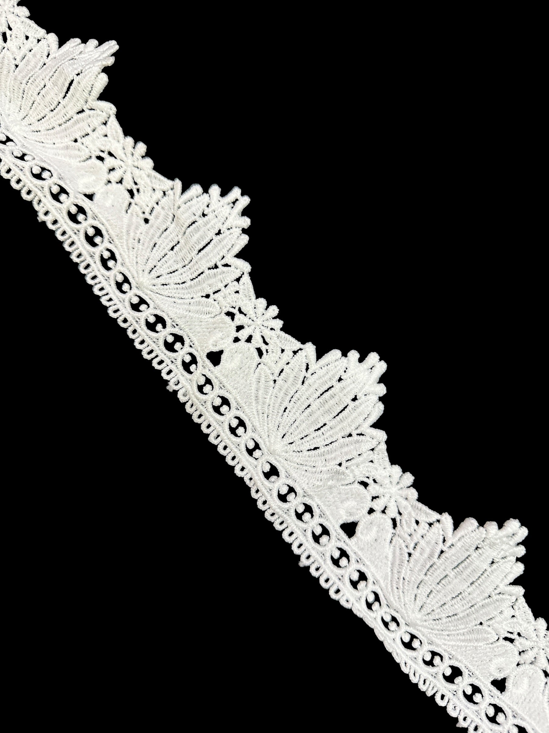 🌿 Designer 3D Milky Lace - ( L437 )
