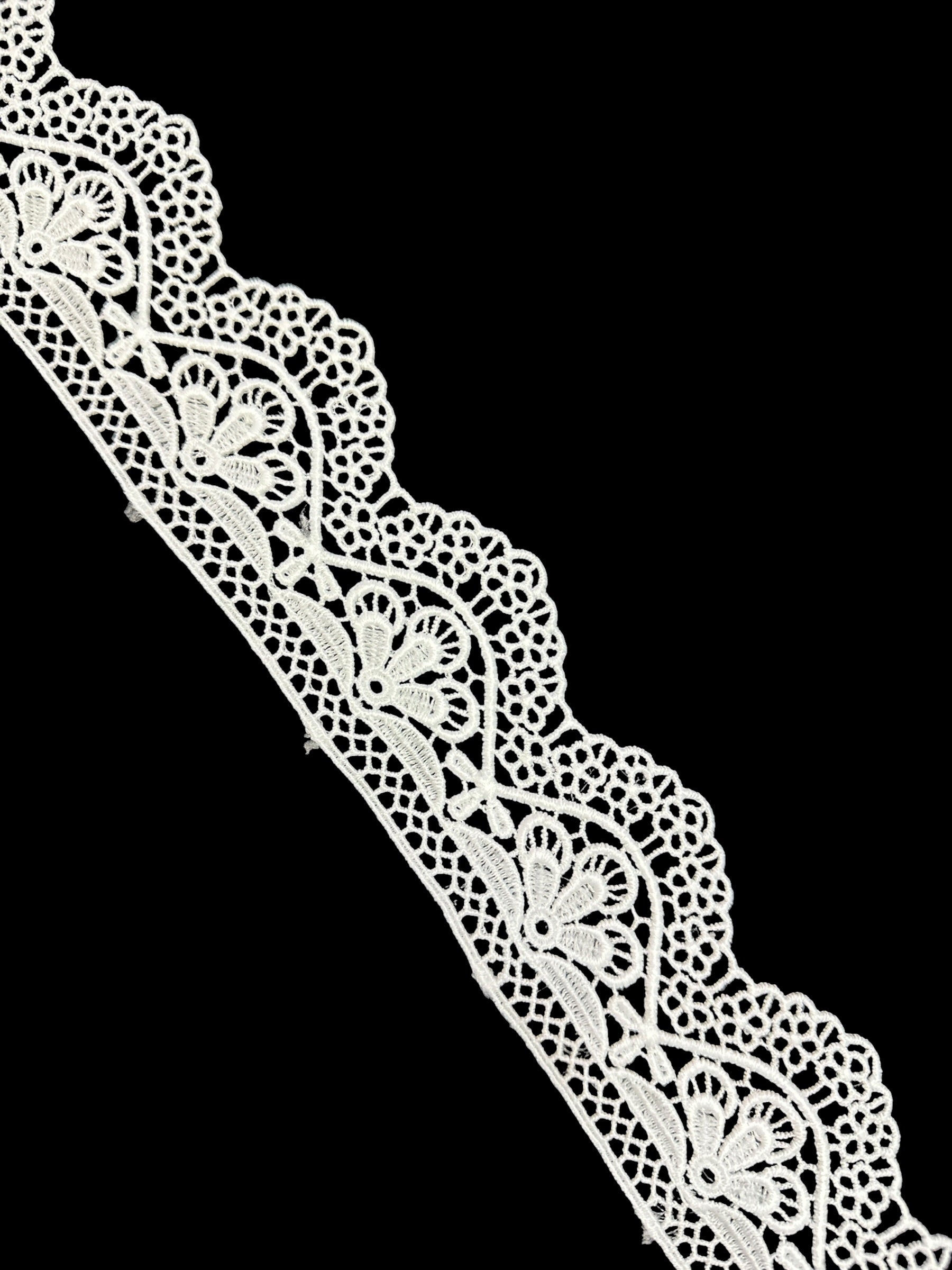 🌿 Designer 3D Milky Lace - ( L439 )
