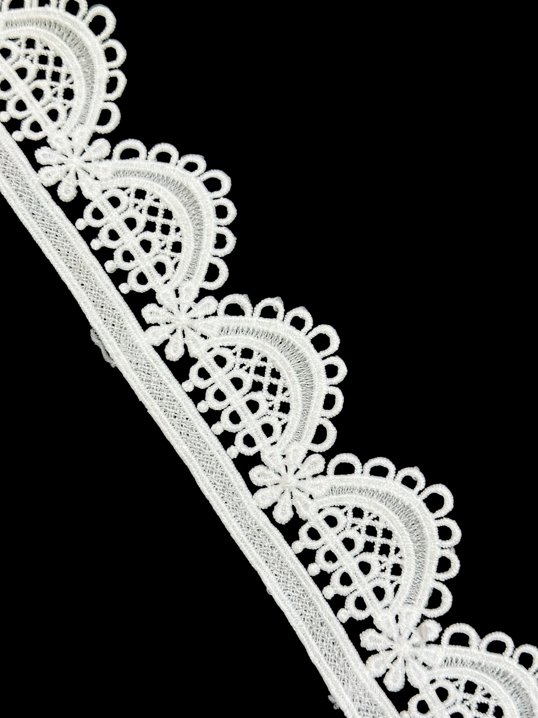 🌿 Designer 3D Milky Lace - ( L447 )