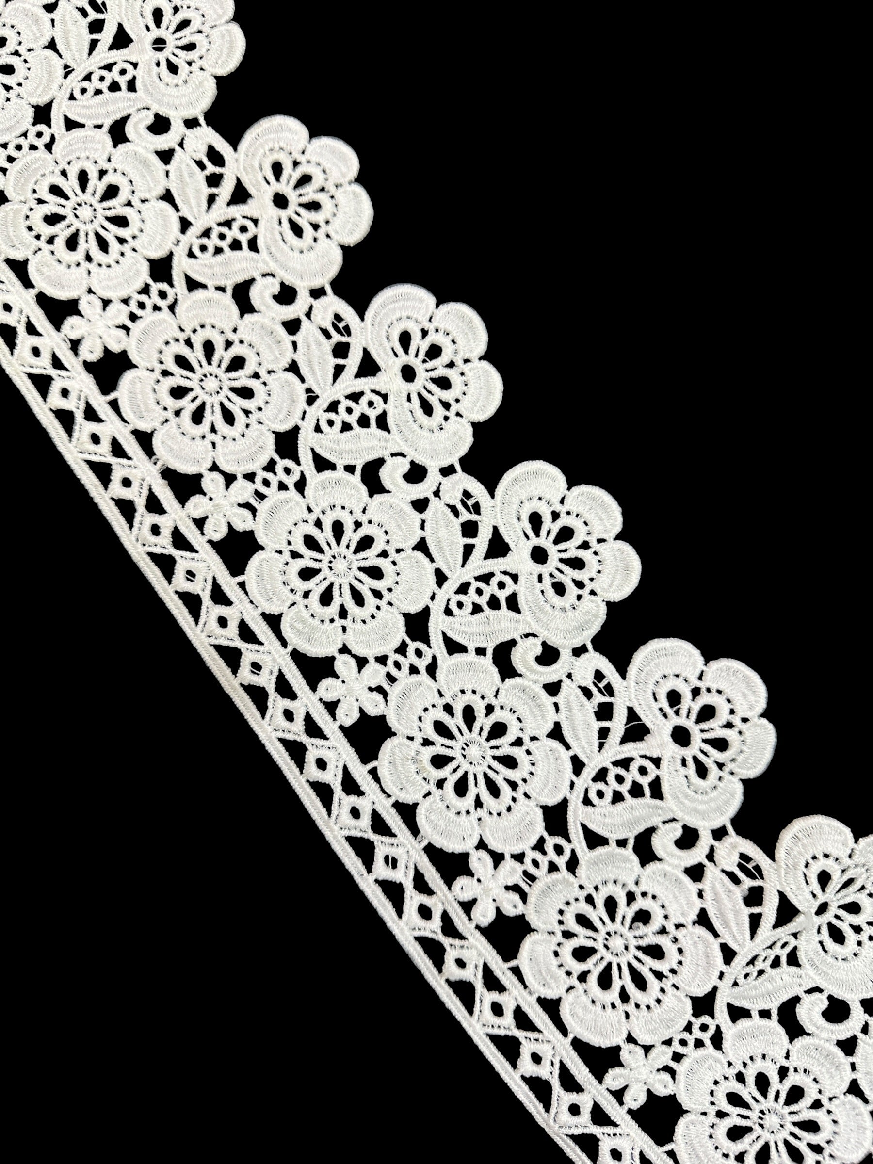 🌿 Designer 3D Milky Lace - ( L470 )
