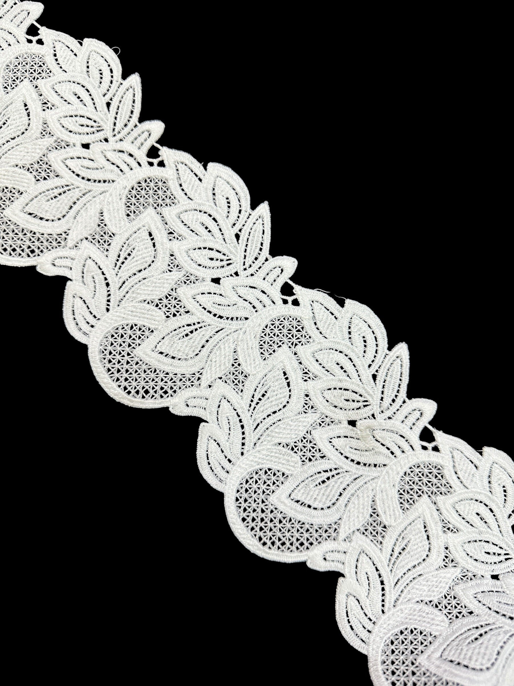 🌿 Designer 3D Milky Lace - ( L471 )