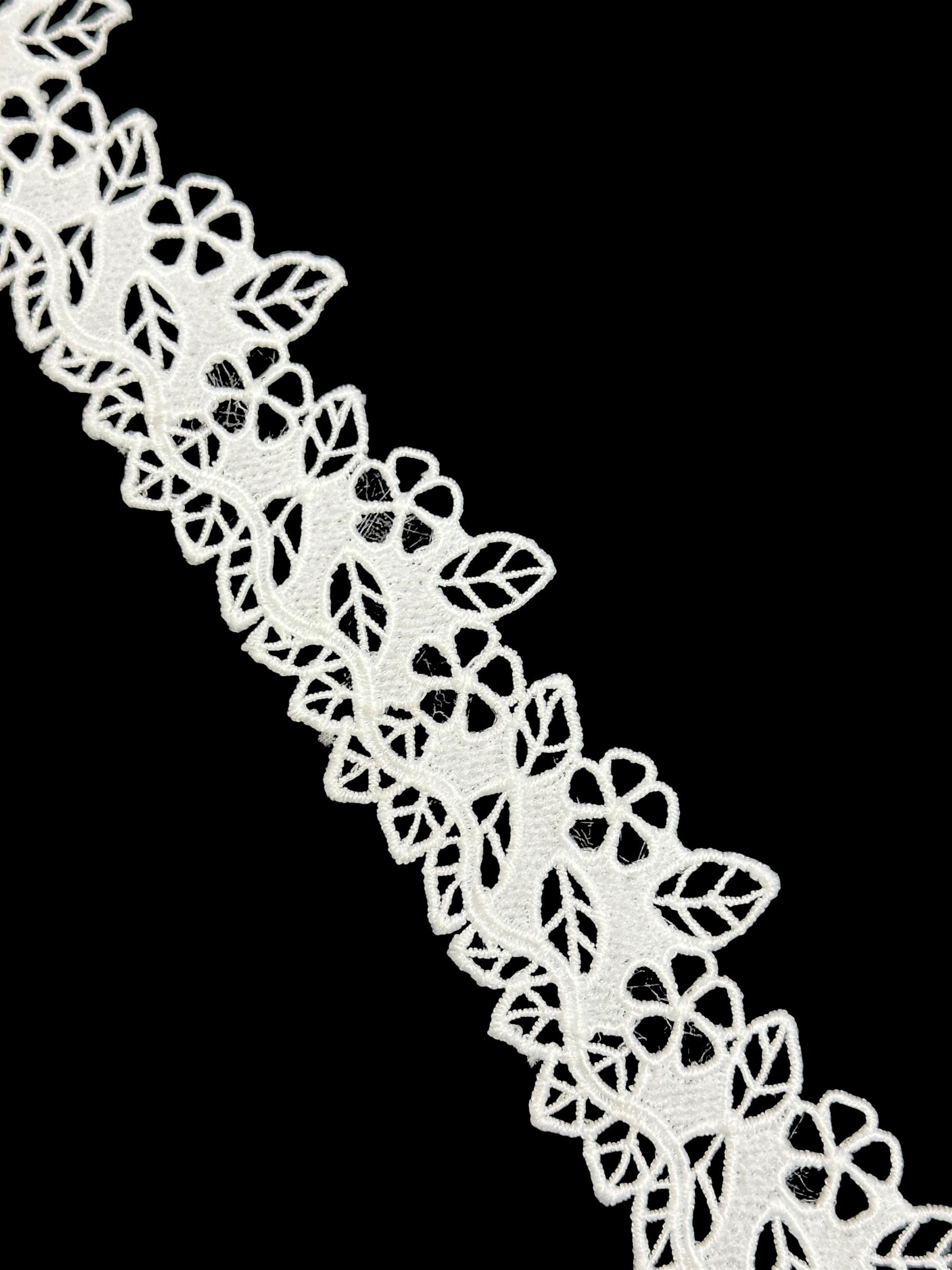 🌿 Designer 3D Milky Lace - ( L475 )