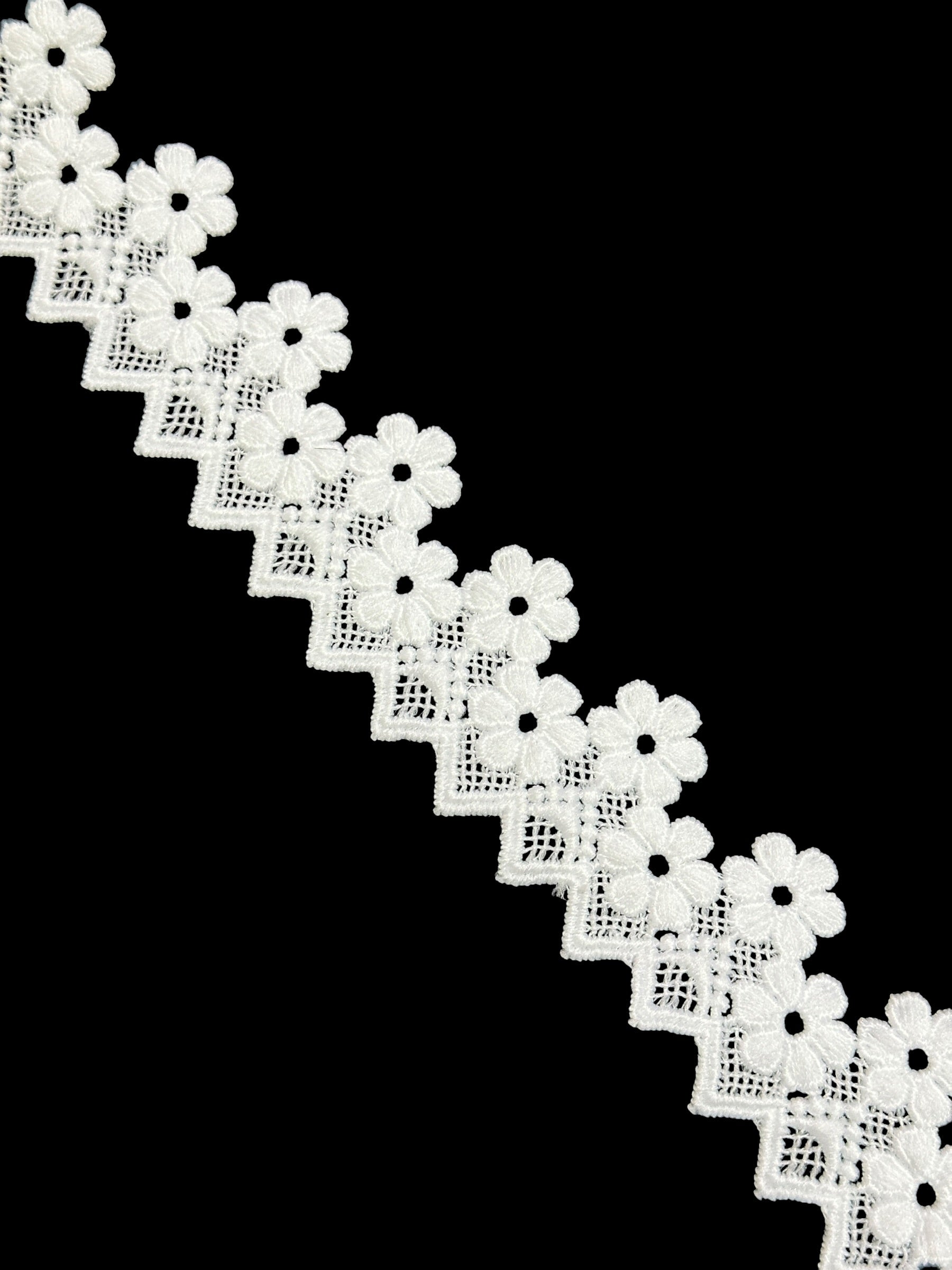 🌿 Designer 3D Milky Lace - ( L477 )