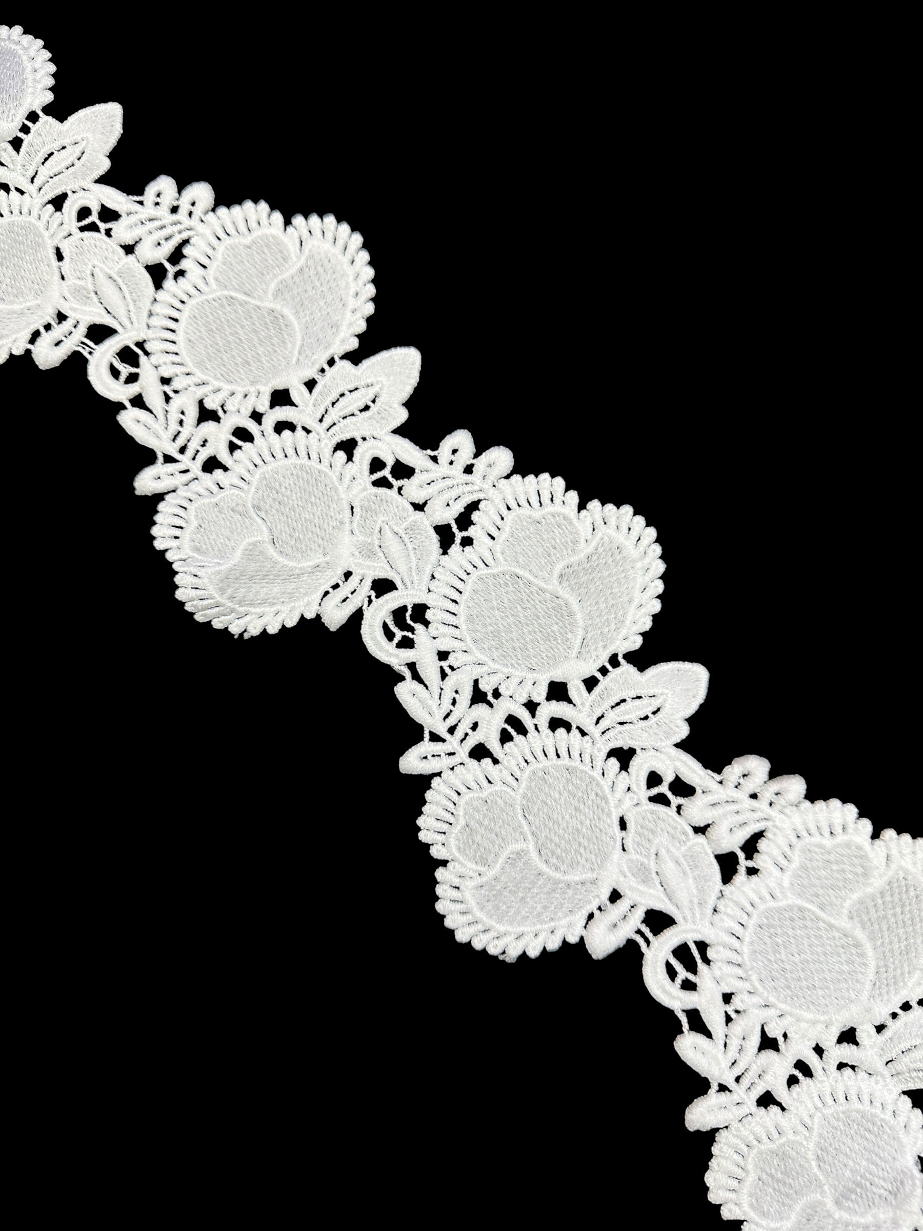 🌿 Designer 3D Milky Lace - ( L478 )