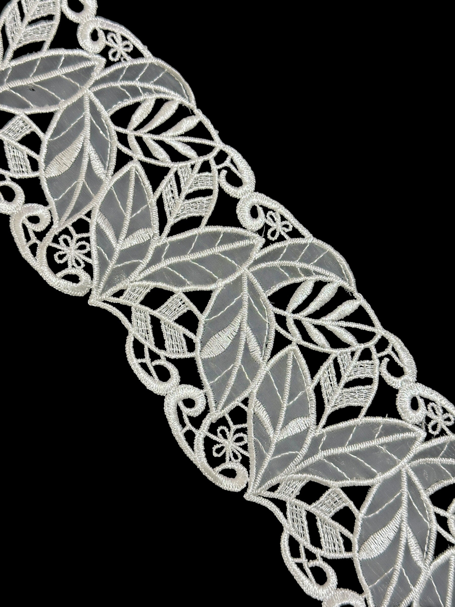 🌿Designer  Border Lace – Elegant Floral Pattern ( L464 )