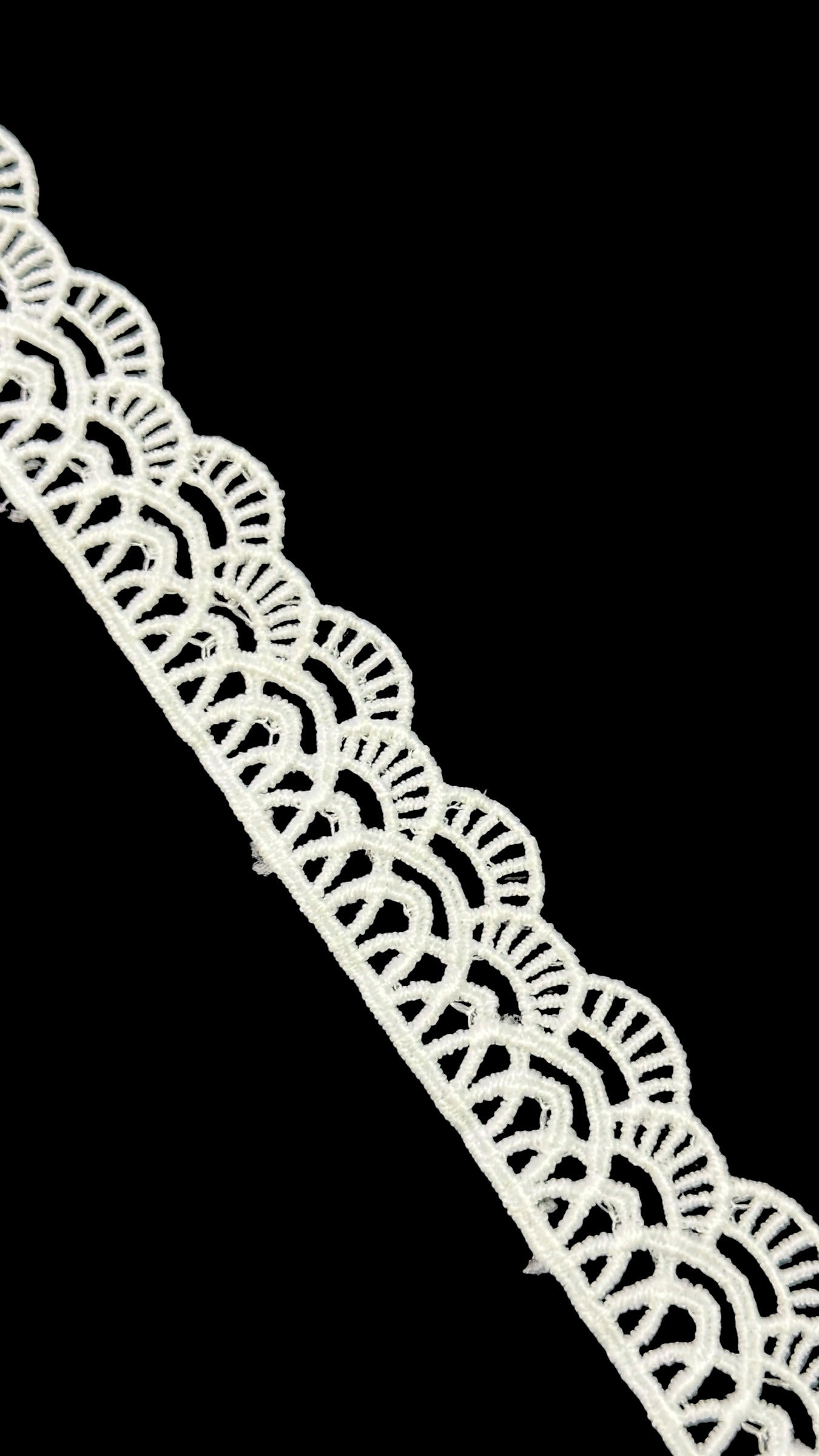 🌿Milky Lace / Dupatta Size - ( L502 )