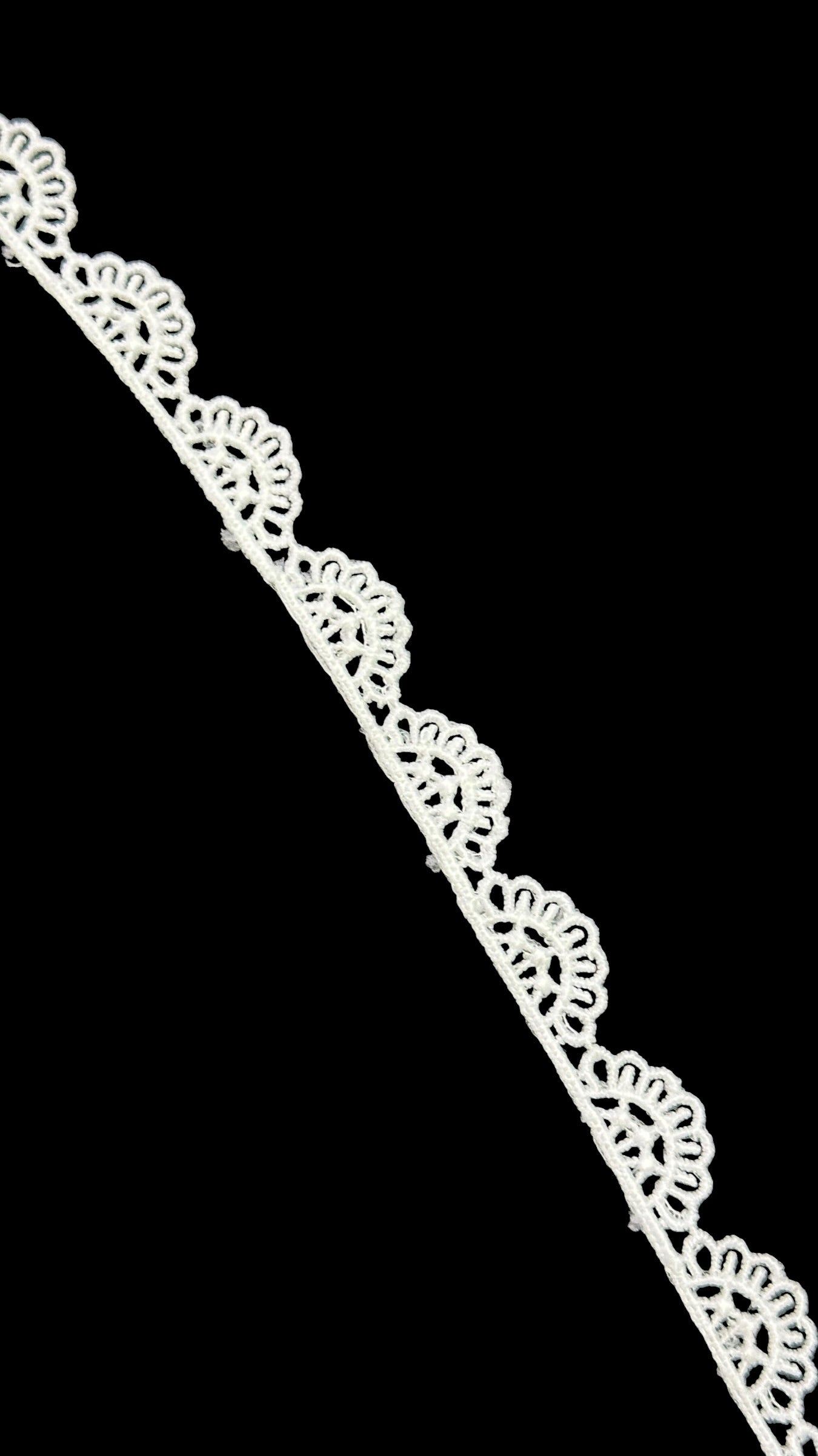 🌿Milky Lace / Dupatta Size - ( L506 )