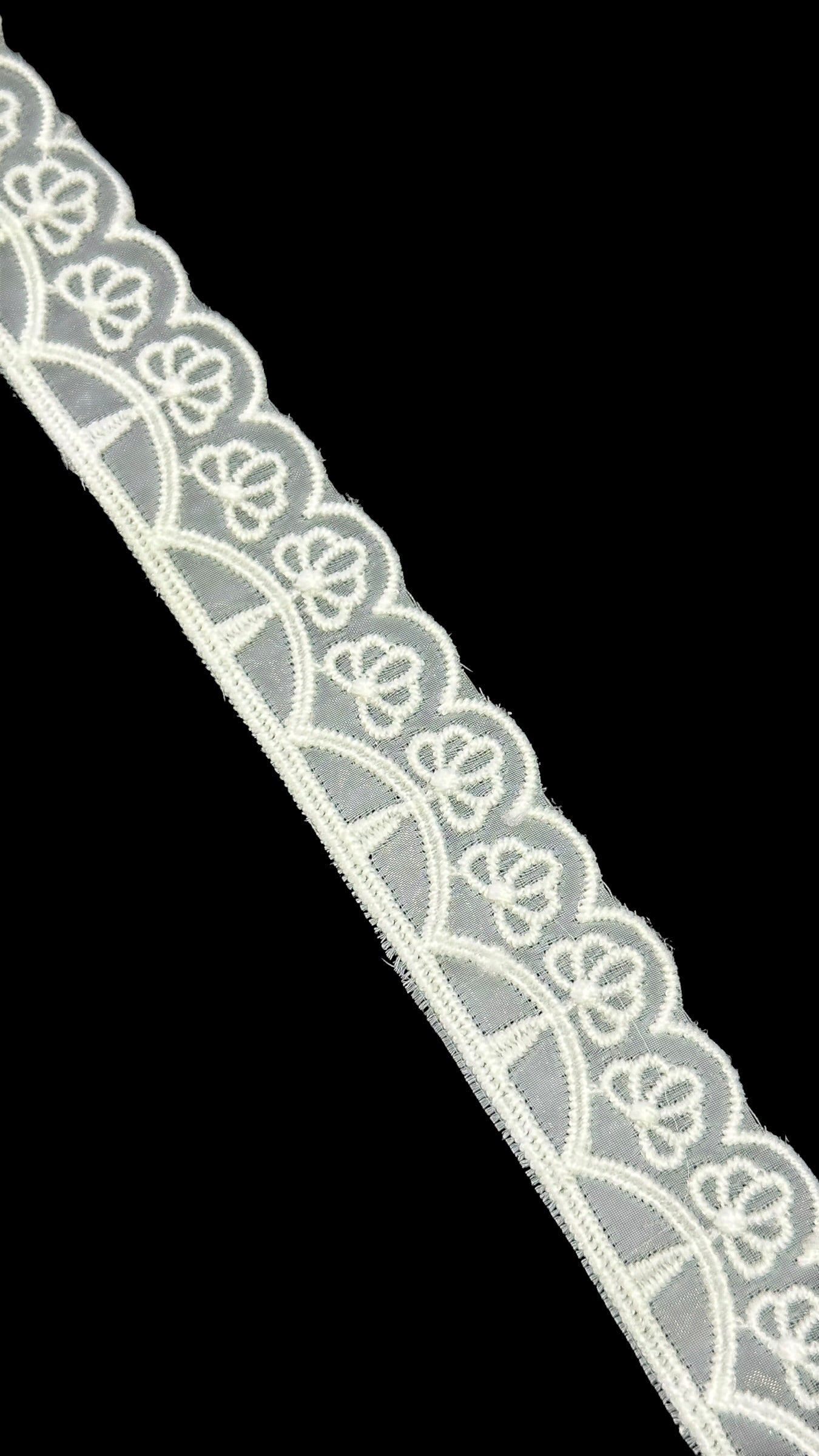 🌿Milky Lace / Dupatta Size - ( L511 )