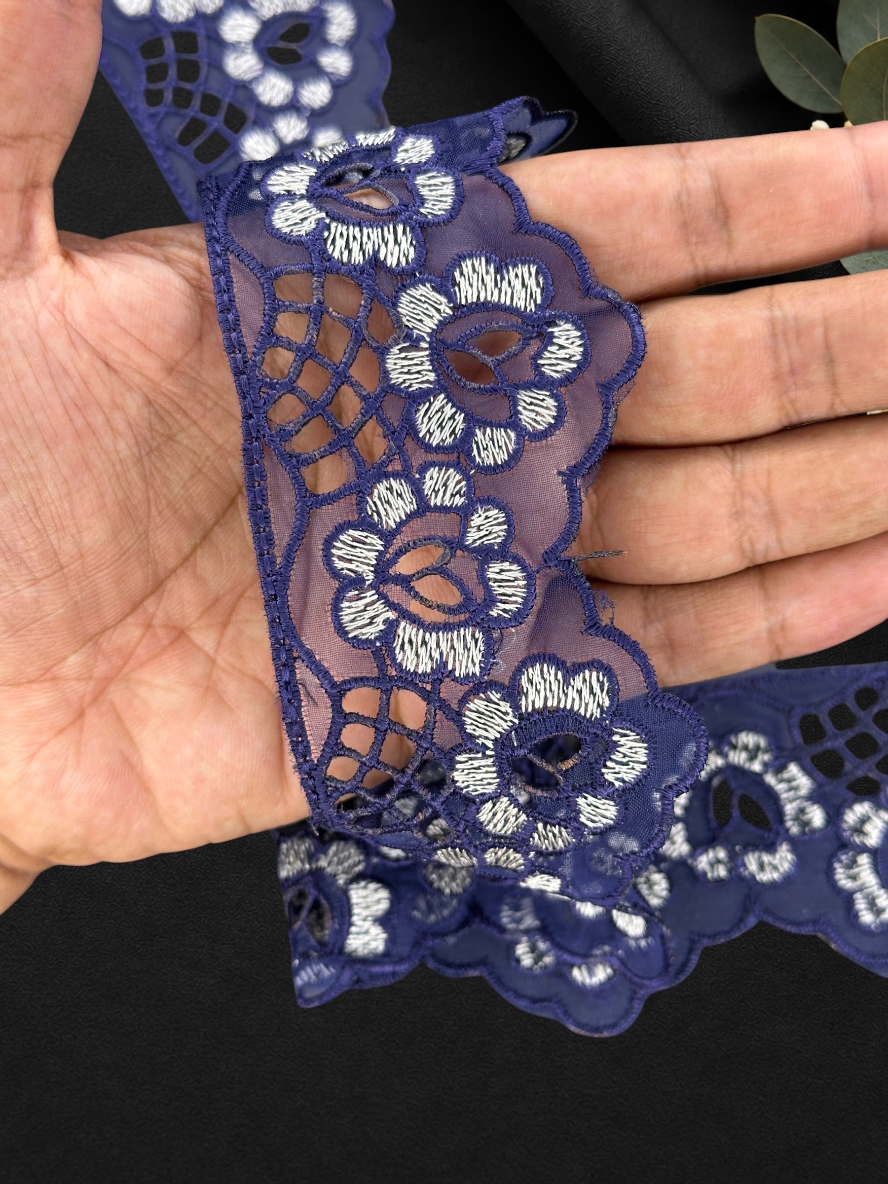 Organza Border - FL-020