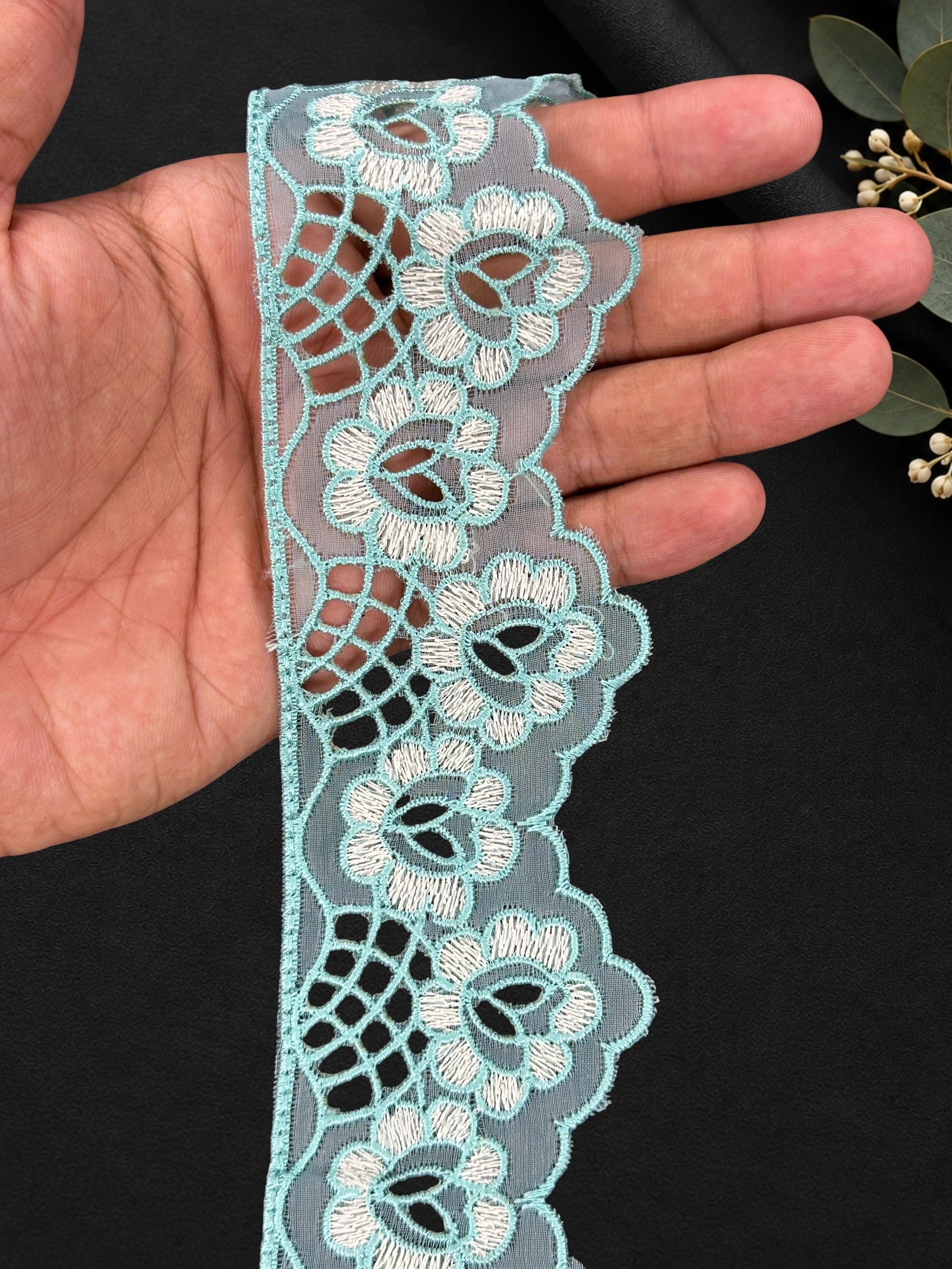 Organza Border - FL-020
