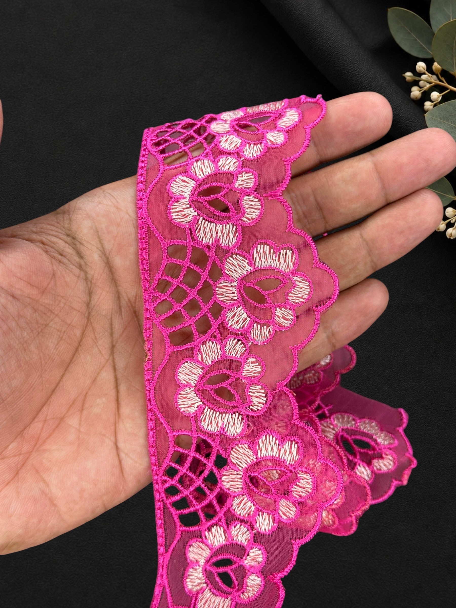 Organza Border - FL-020