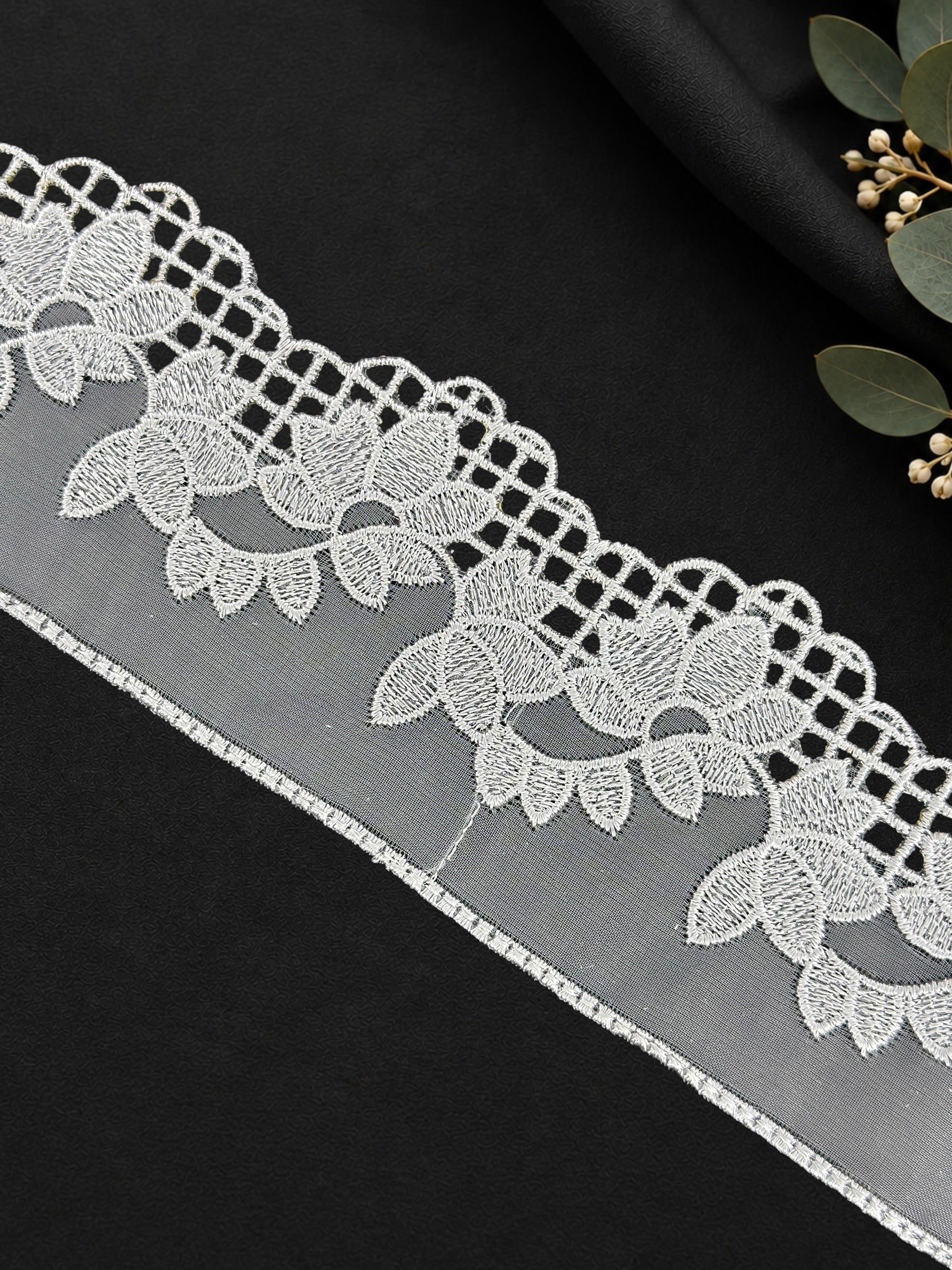 Organza Border - FL-016