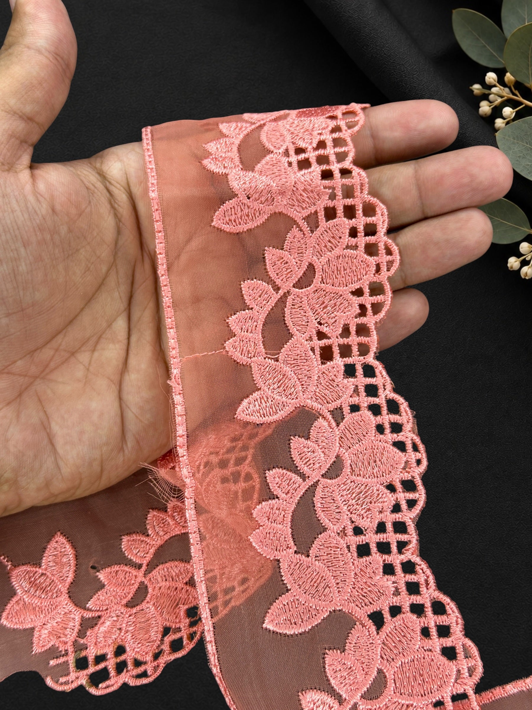 Organza Border - FL-018