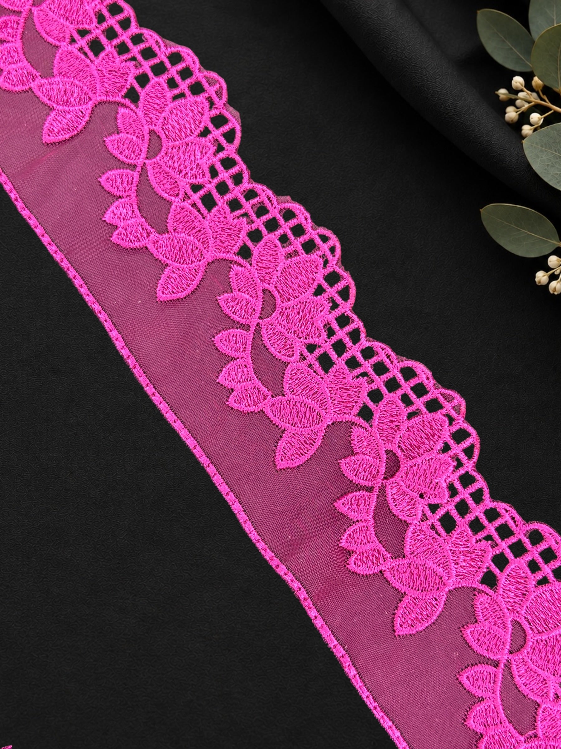 Organza Border - FL-017