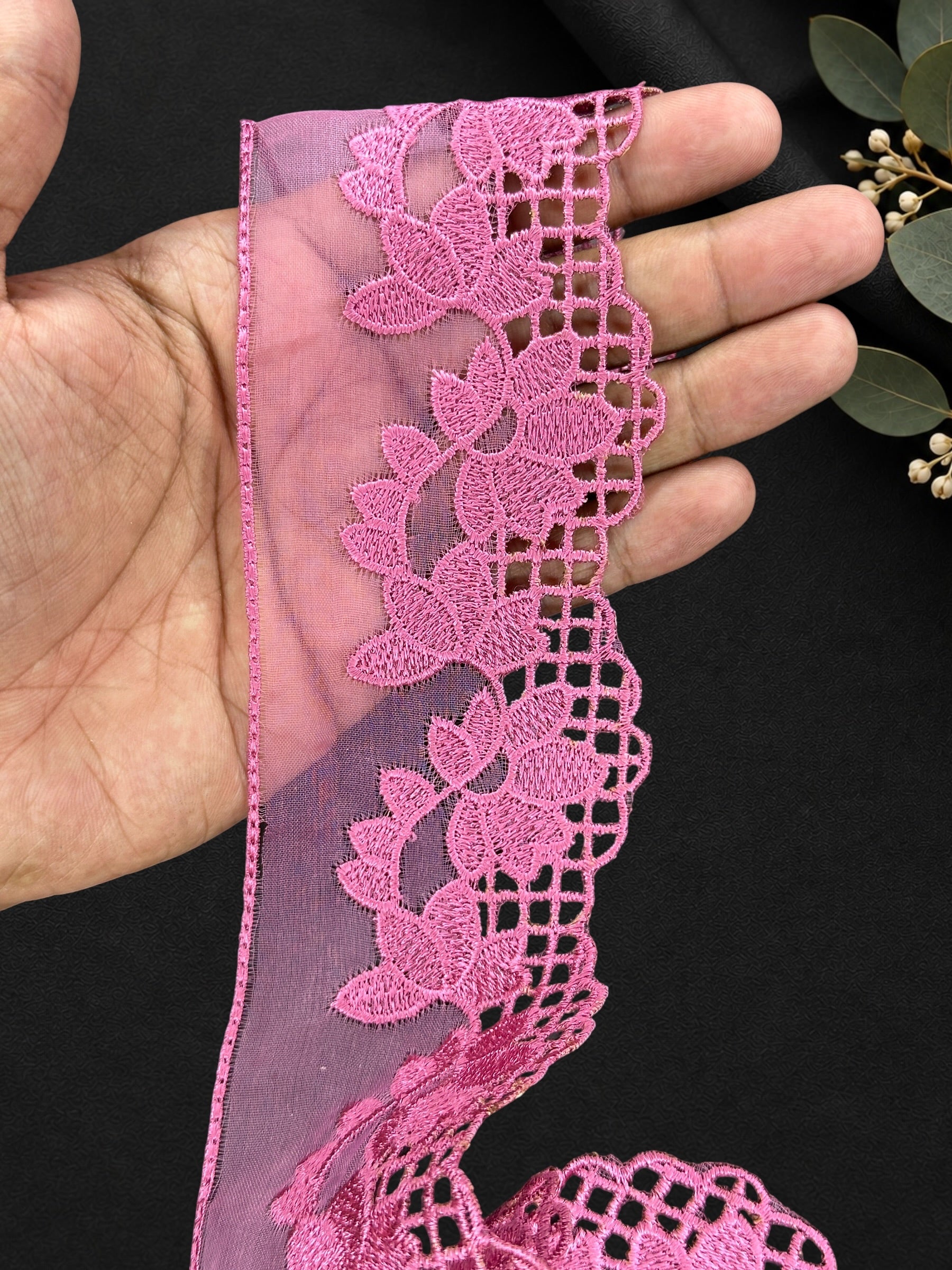 Organza Border - FL-017