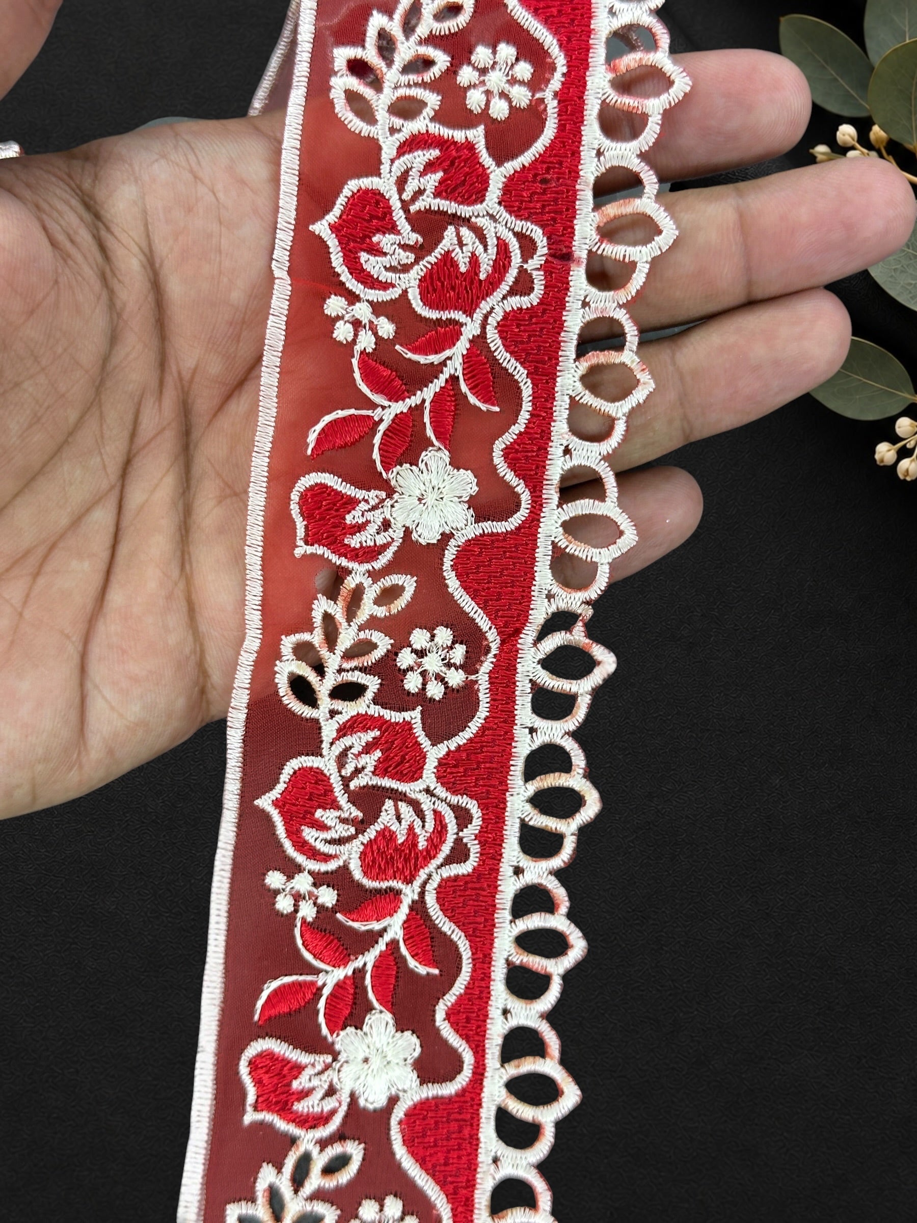 Organza Border - FL-008