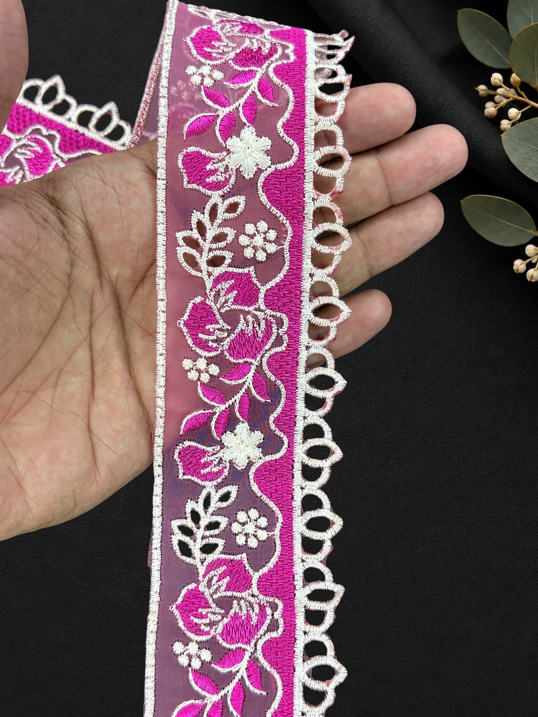 Organza Border - FL-008