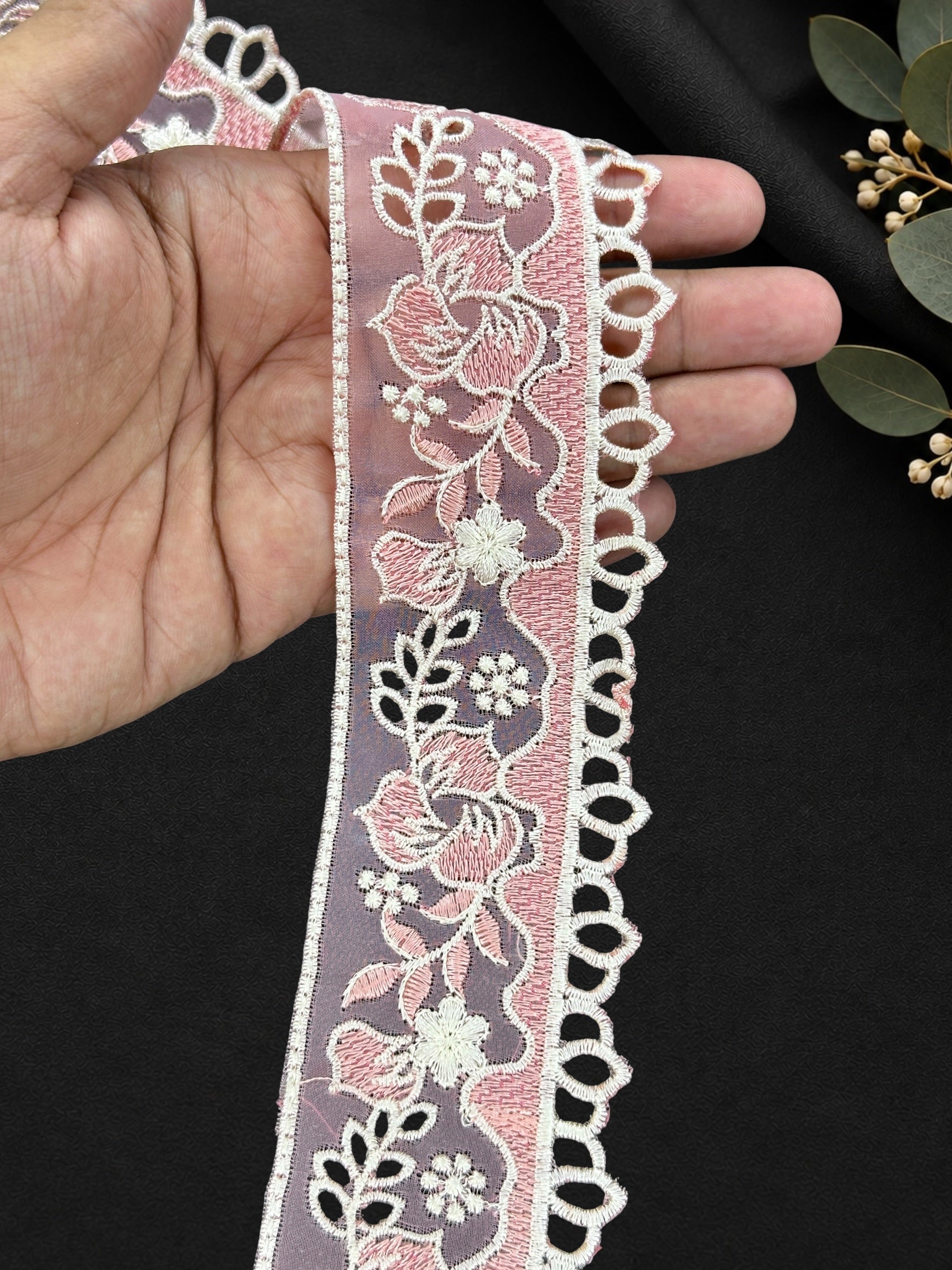 Organza Border - FL-009