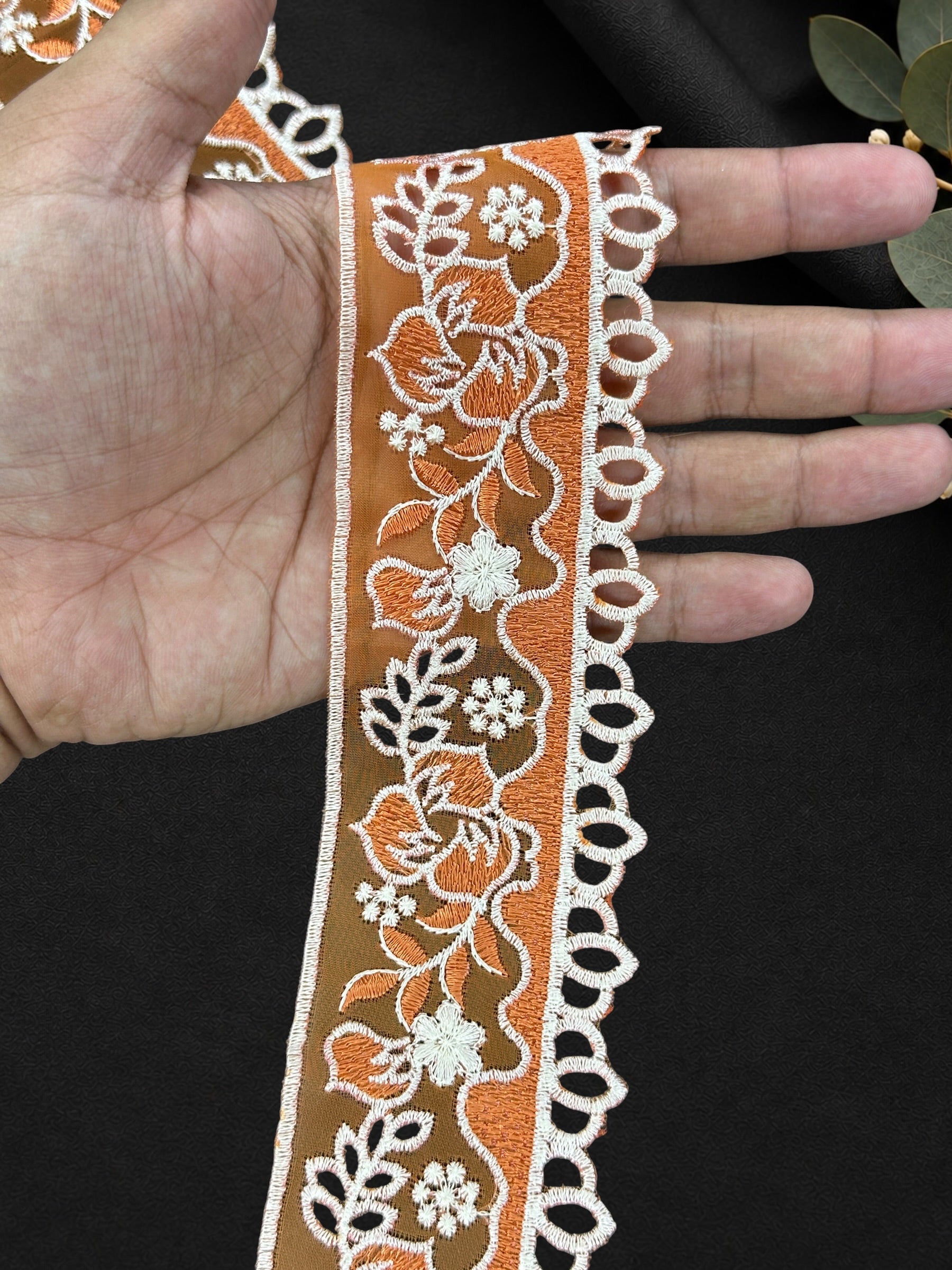 Organza Border - FL-010